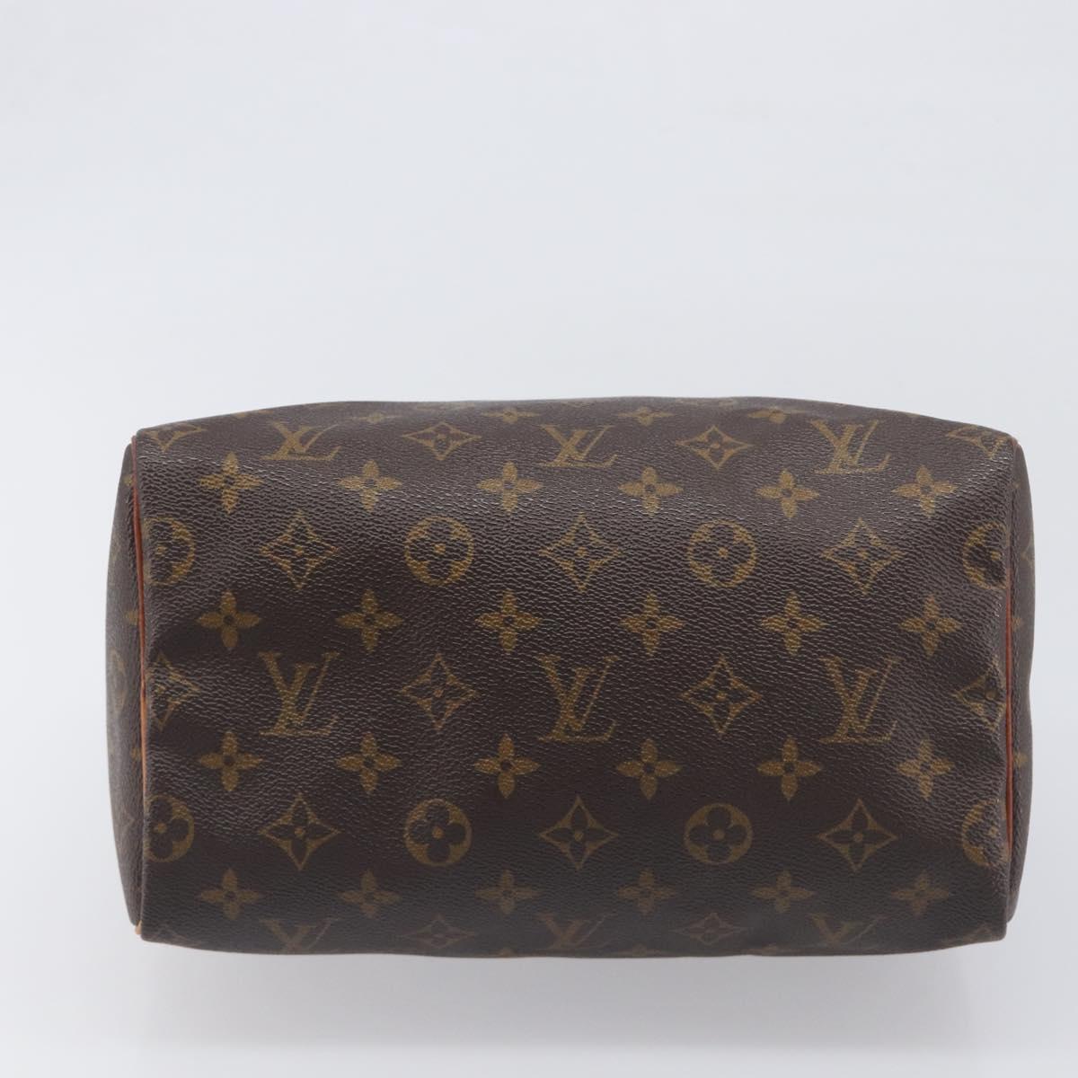 LOUIS VUITTON Monogram Speedy 25 Hand Bag M41528 LV Auth am12418V