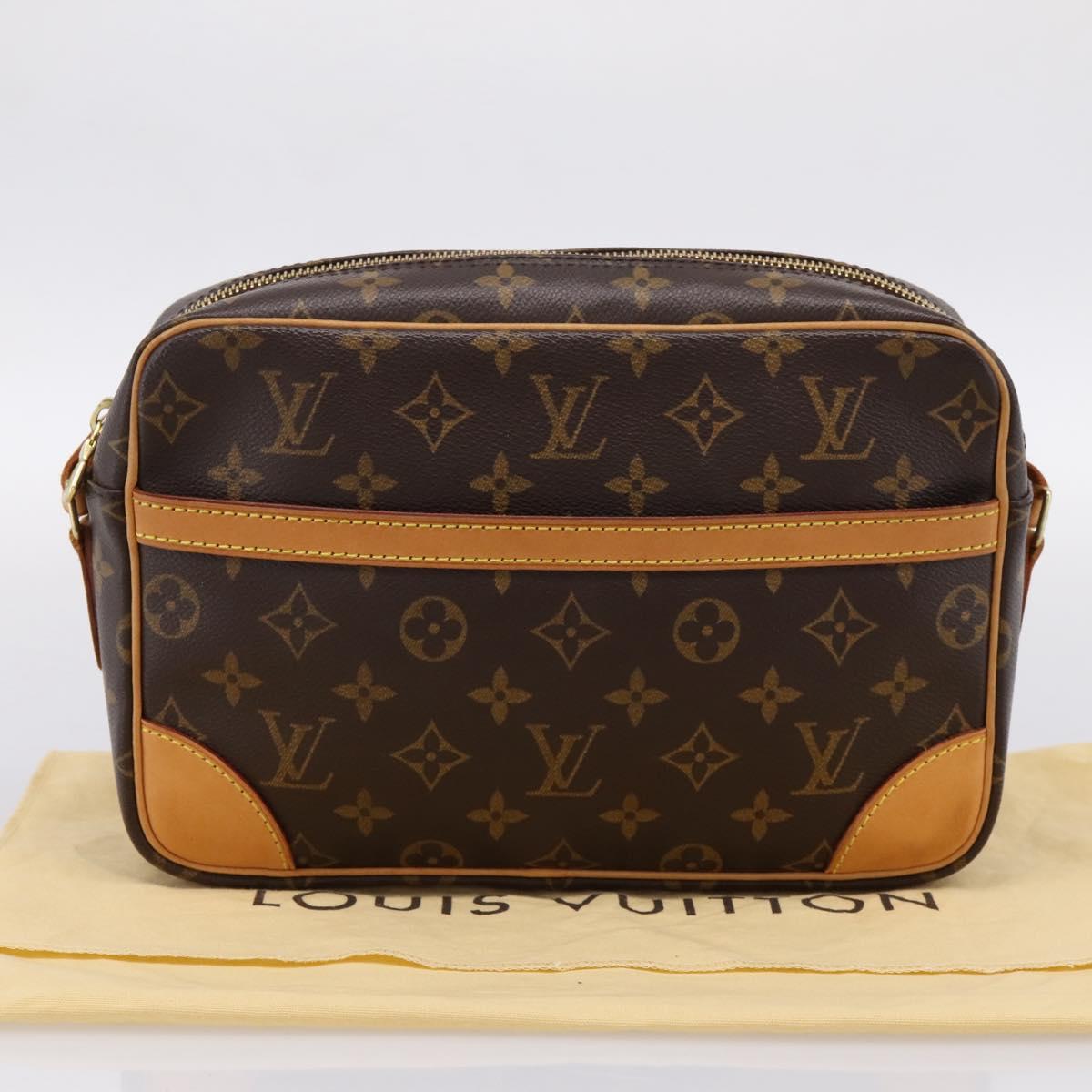 LOUIS VUITTON Monogram Trocadero 27 Shoulder Bag M51274 LV Auth am12421V