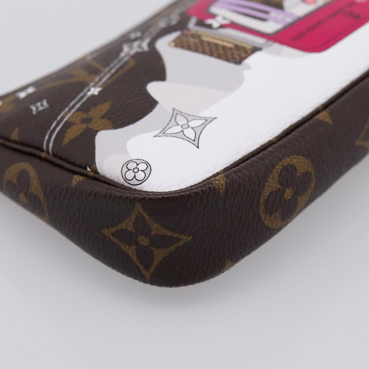 LOUIS VUITTON Vivienne Mini Pochette Accessoires Pouch M68490 LV Auth am12434M