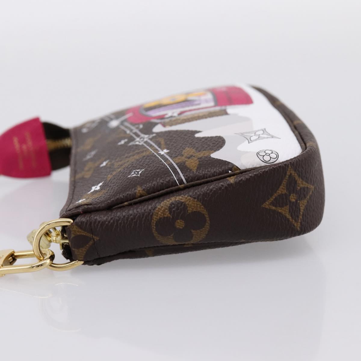 LOUIS VUITTON Vivienne Mini Pochette Accessoires Pouch M68490 LV Auth am12434M