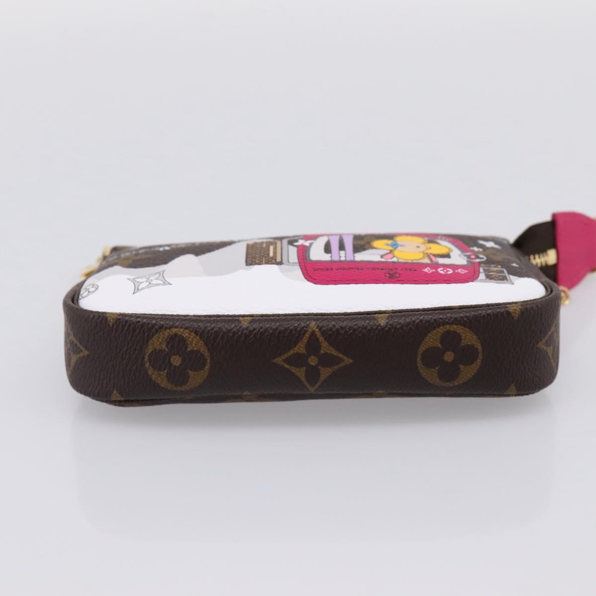 LOUIS VUITTON Vivienne Mini Pochette Accessoires Pouch M68490 LV Auth am12434M