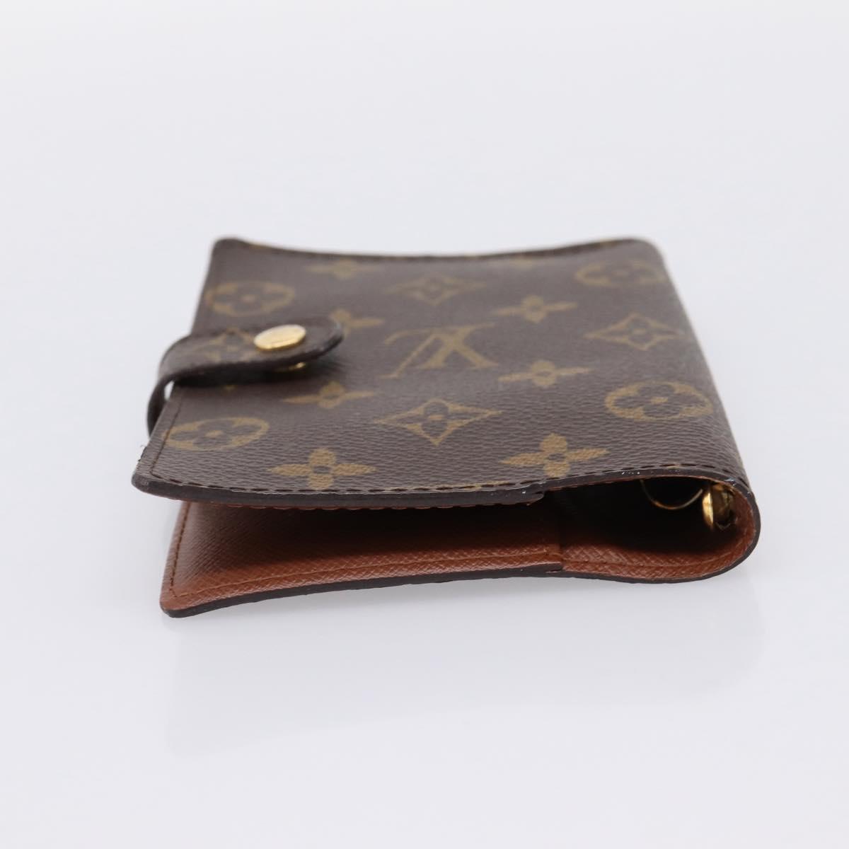 LOUIS VUITTON Monogram Agenda PM Day Planner Cover R20005 LV Auth am12435V
