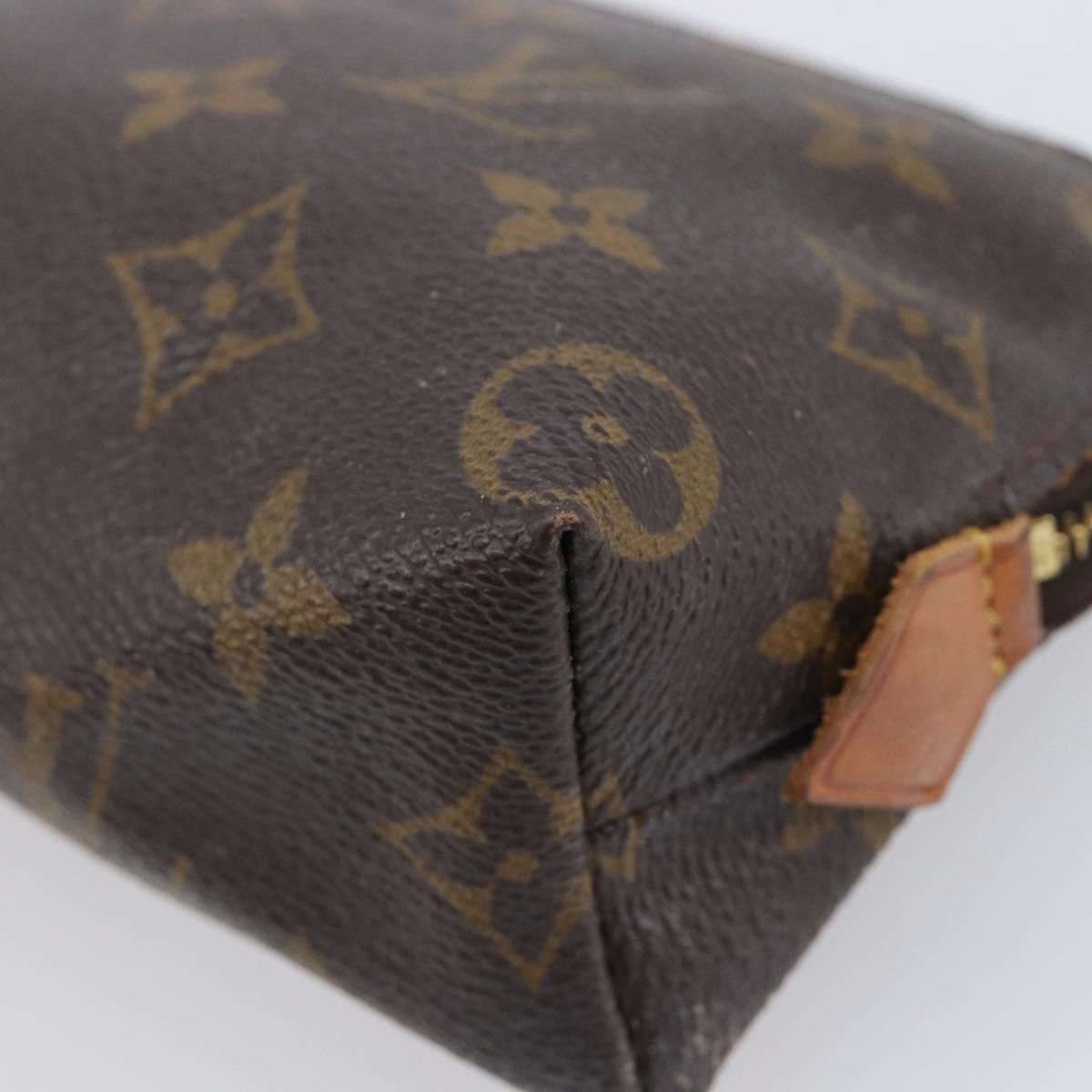 LOUIS VUITTON Monogram Pouch 3 Set LV Auth am12437