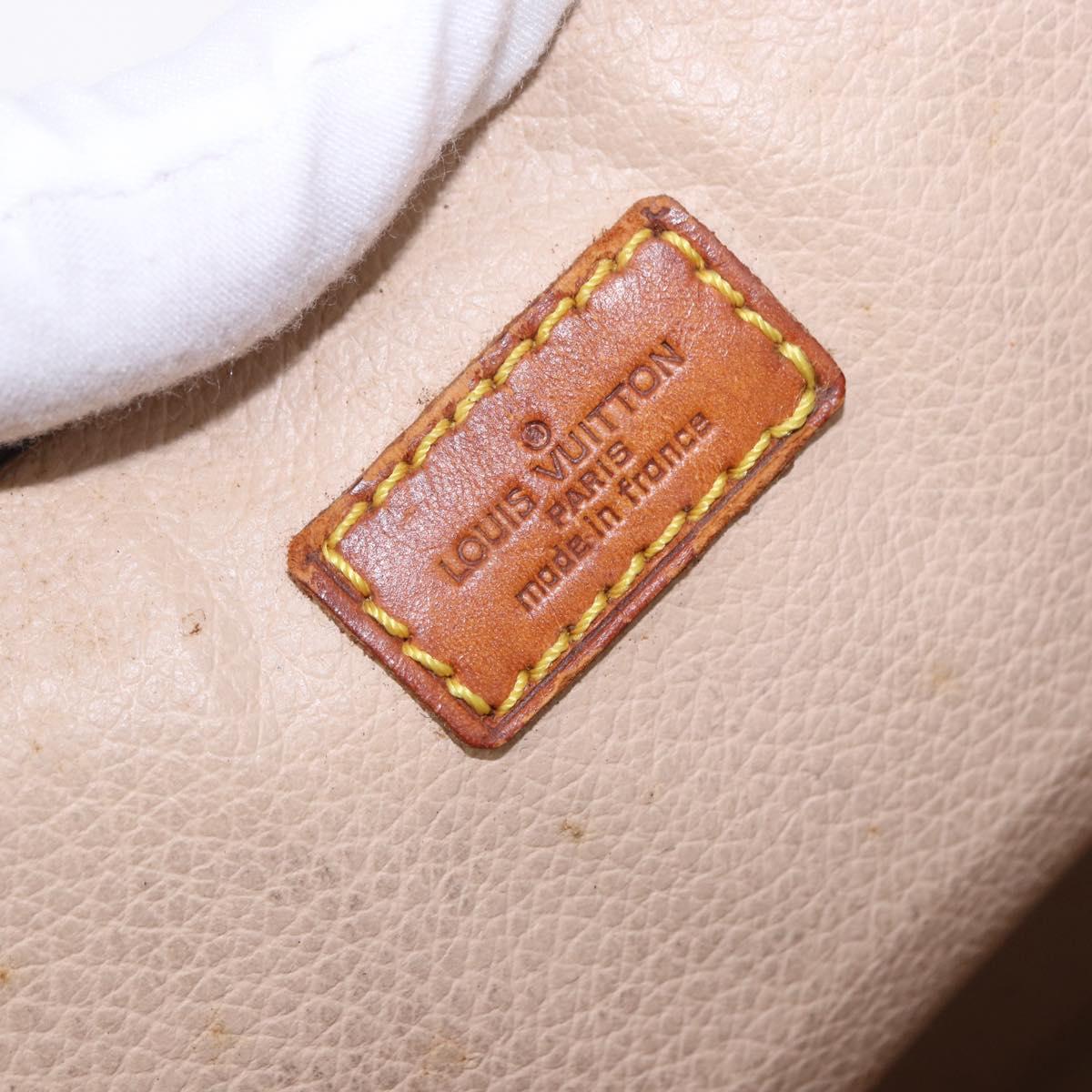 LOUIS VUITTON Monogram Sac Plat Hand Bag M51140 LV Auth am12439