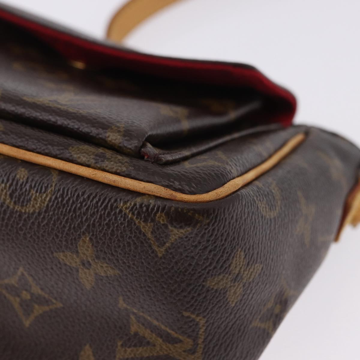 LOUIS VUITTON Monogram Viva Cite PM Shoulder Bag M51165 LV Auth am12440