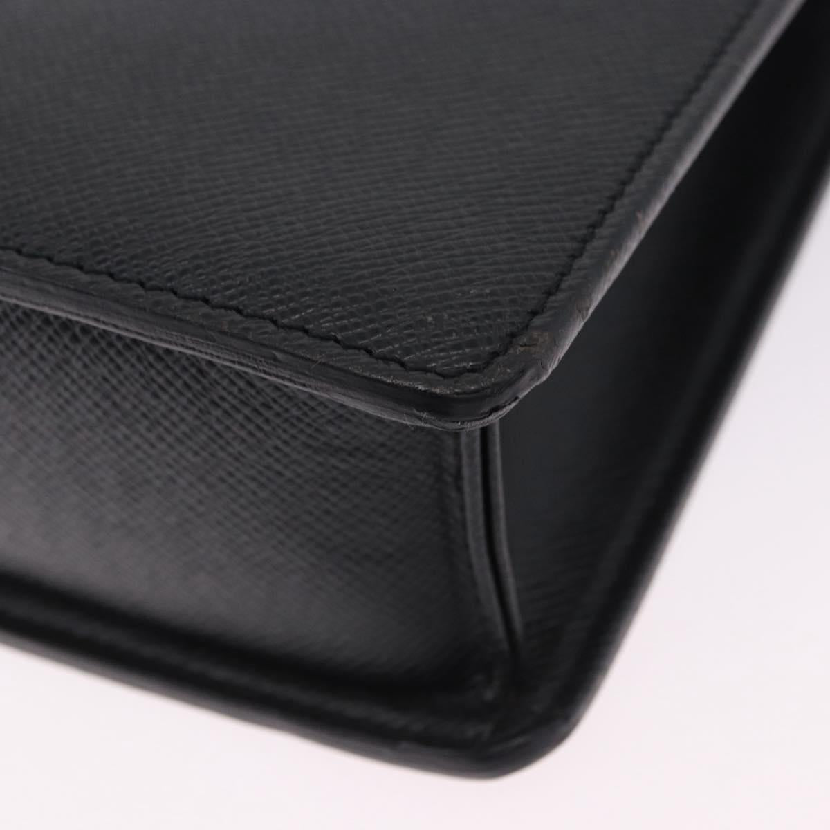 LOUIS VUITTON Taiga Porte Documents Rozan Bag Ardoise M30052 LV Auth am12442