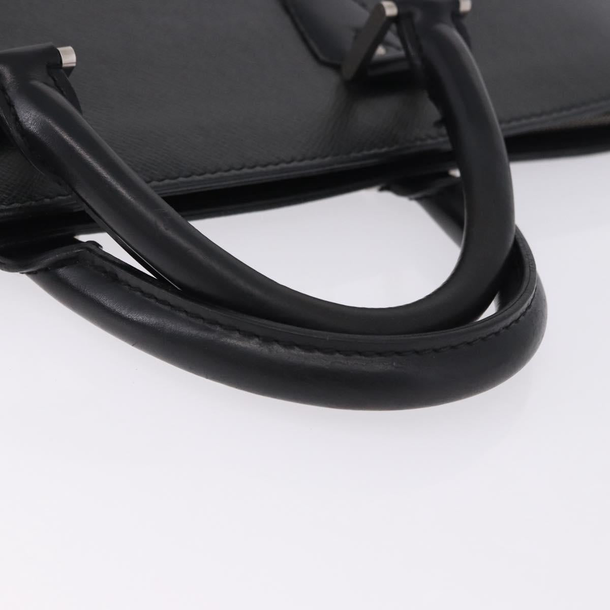 LOUIS VUITTON Taiga Porte Documents Rozan Bag Ardoise M30052 LV Auth am12442