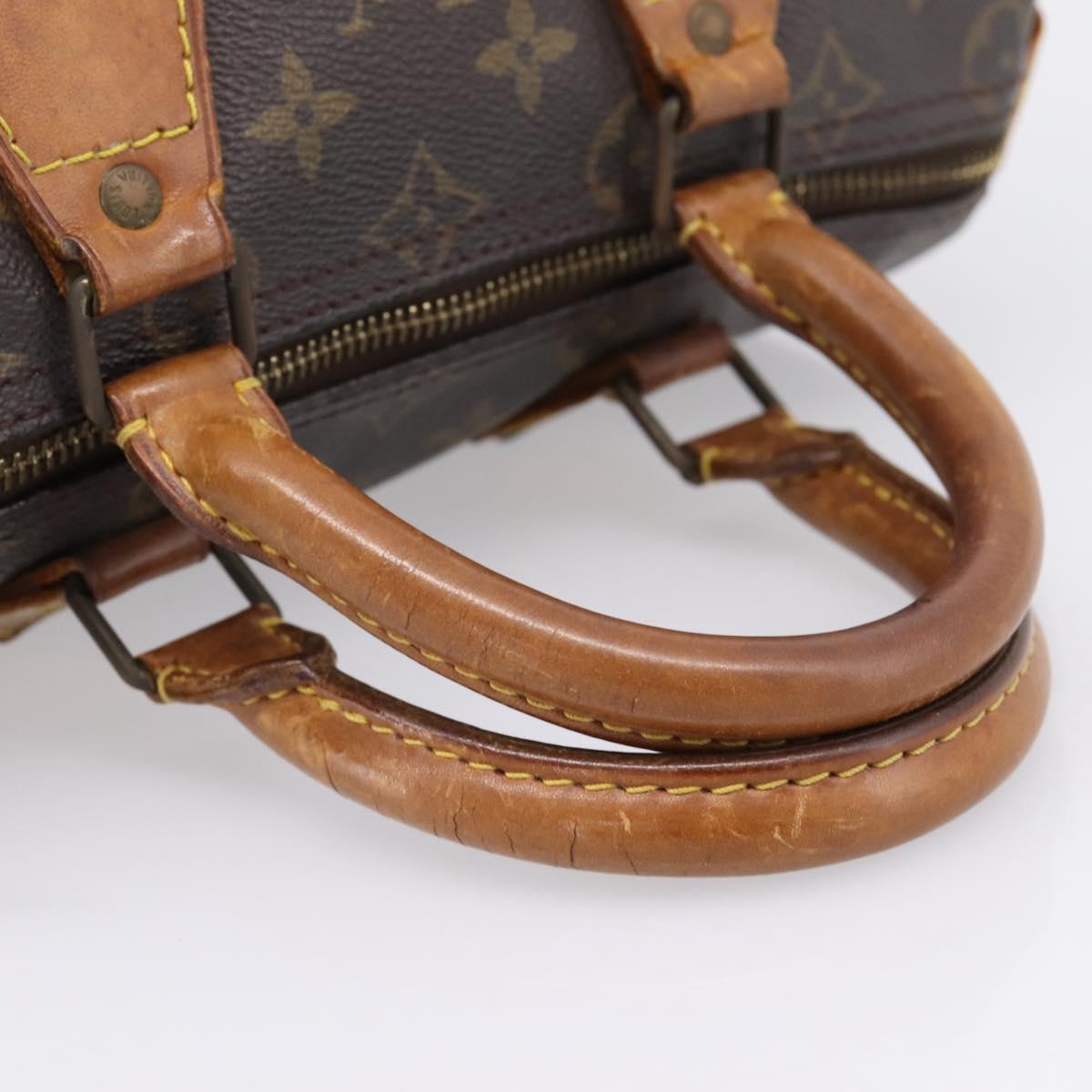 LOUIS VUITTON Monogram Speedy 25 Hand Bag M41528 LV Auth am12443