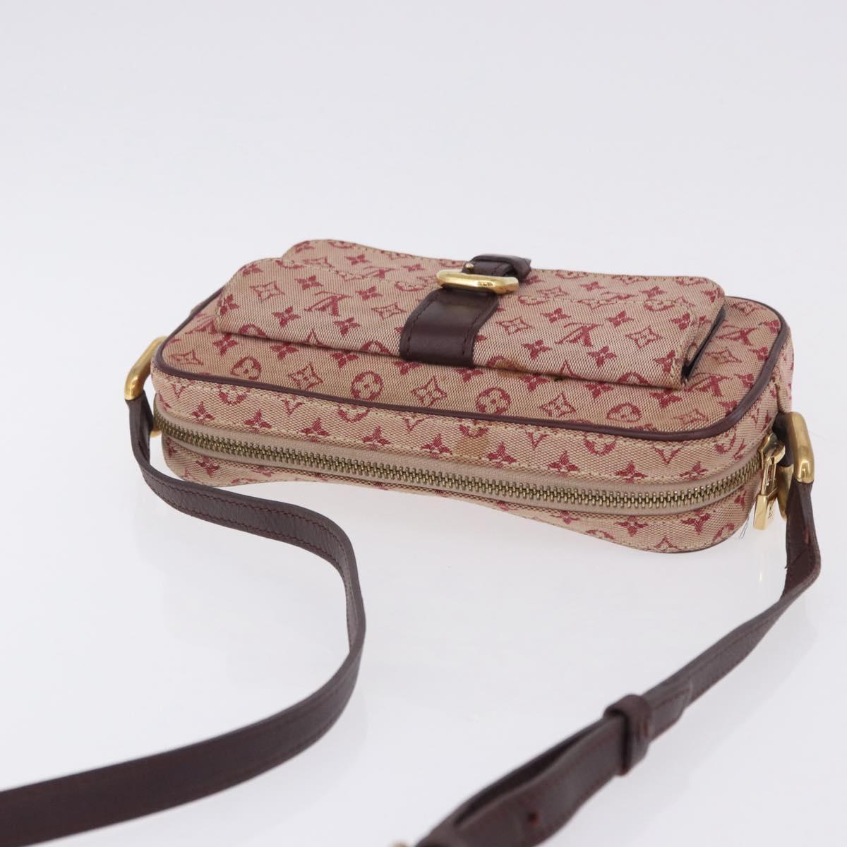 LOUIS VUITTON Monogram Mini Juliet MM Shoulder Bag Red M92219 LV Auth am12469