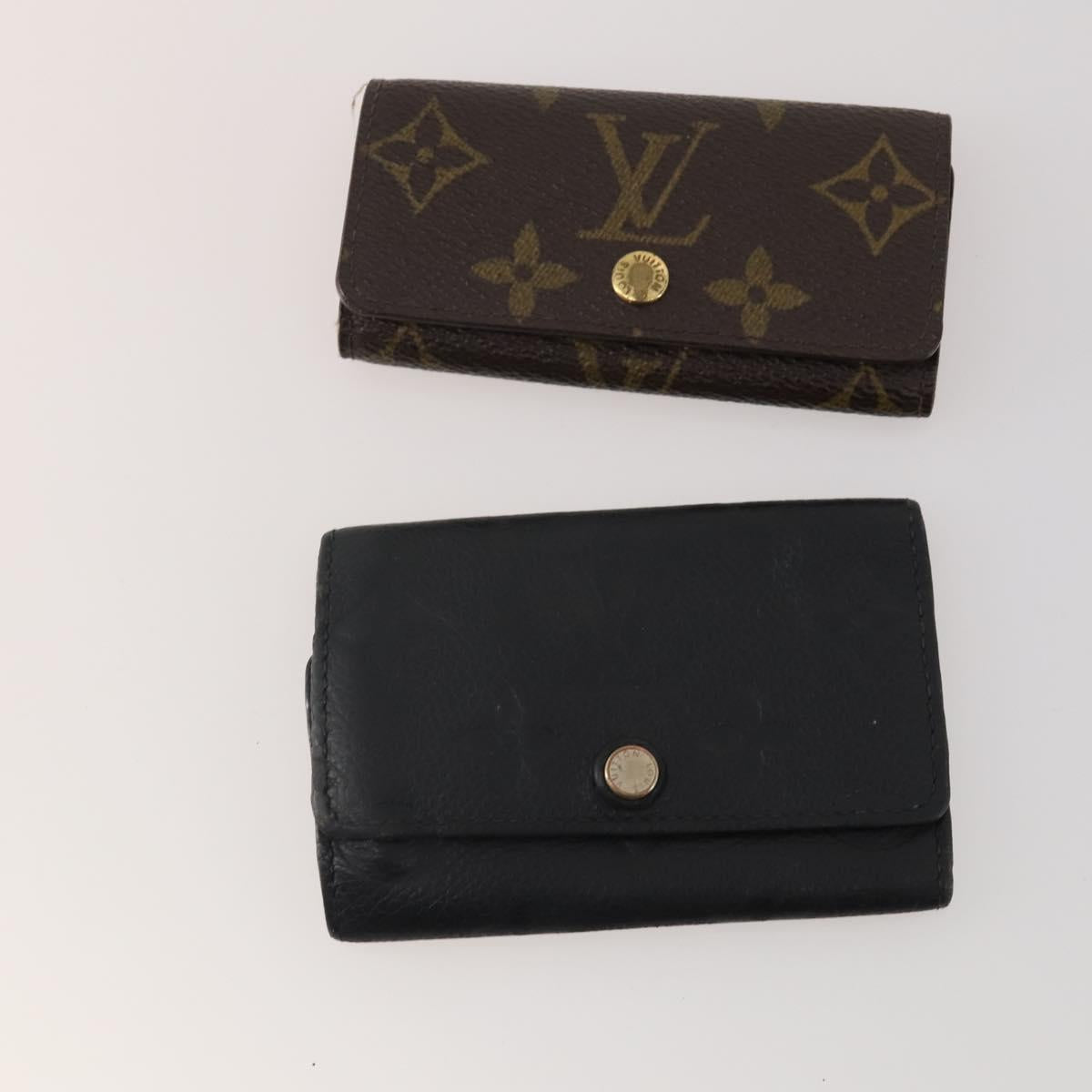 LOUIS VUITTON Monogram Epi Empreinte Key Case Pouch Wallet 7 Set LV Auth am12472