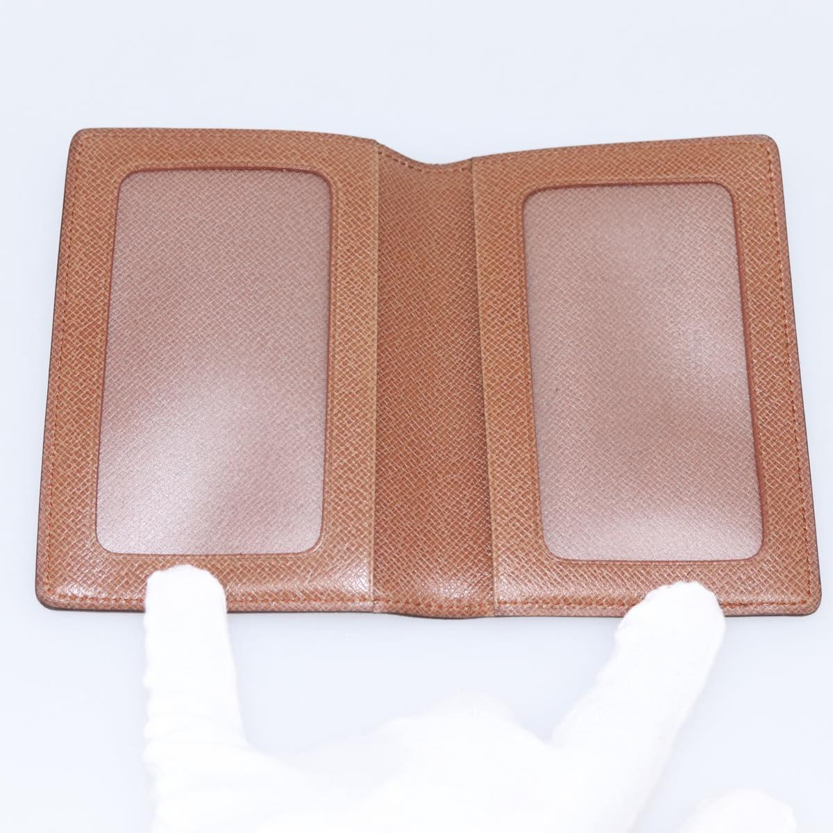 LOUIS VUITTON Monogram Porte 2 Cult Vertical Pass Case M60533 LV Auth am12483V