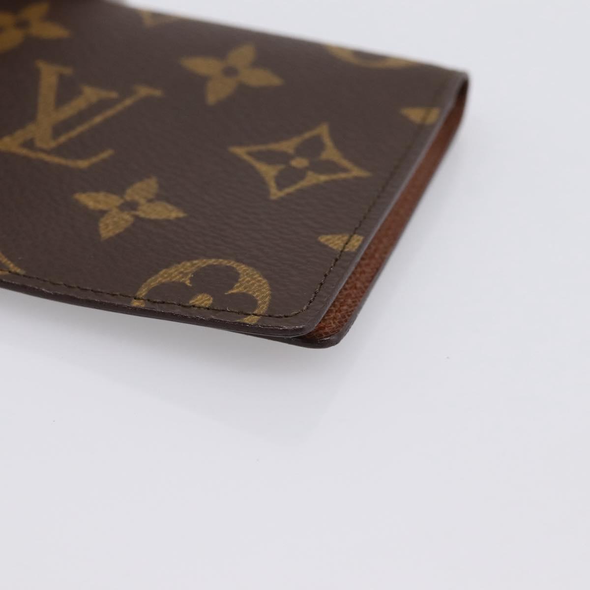 LOUIS VUITTON Monogram Porte 2 Cult Vertical Pass Case M60533 LV Auth am12483V