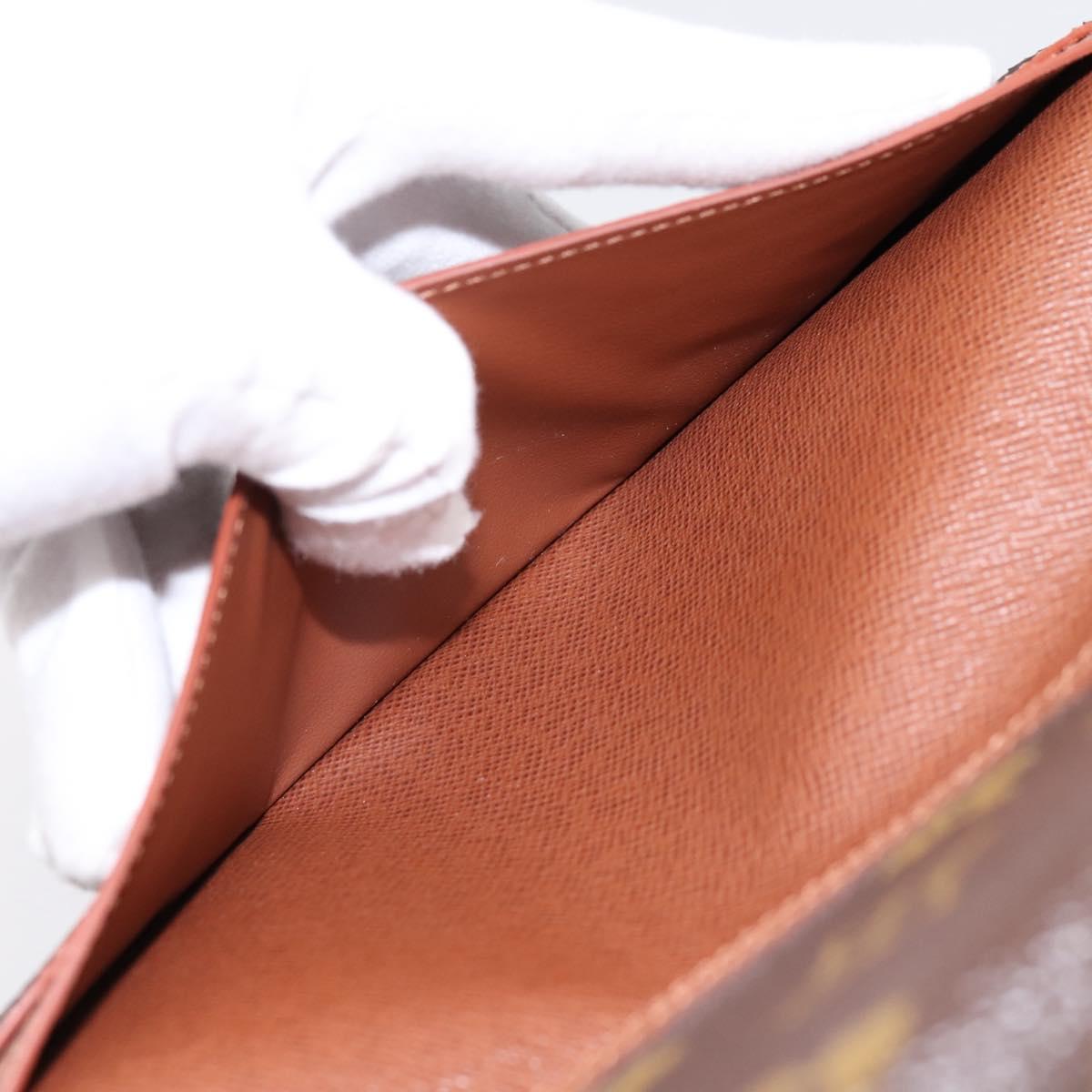LOUIS VUITTON Monogram Portefeuille Louise Long Wallet M60460 LV Auth am12490V
