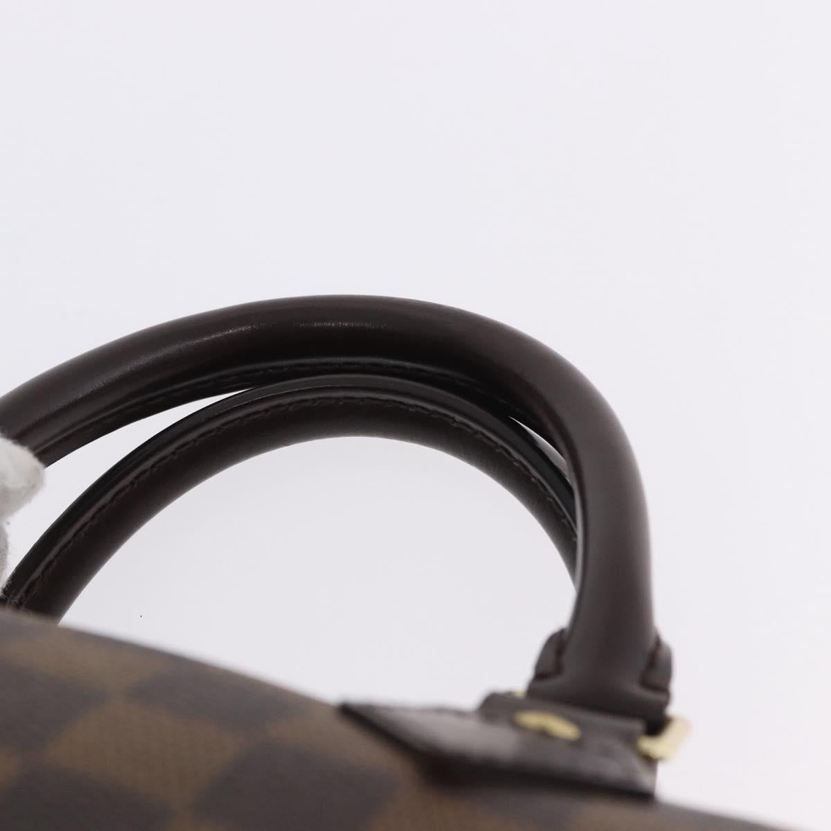 LOUIS VUITTON Damier Ebene Speedy 30 Hand Bag N41364 LV Auth am12493V