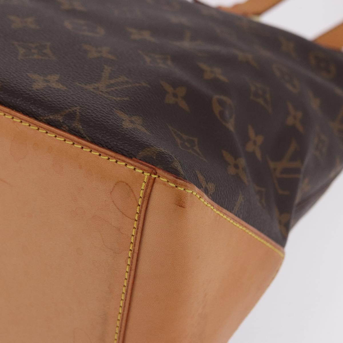LOUIS VUITTON Monogram Cabas Mezzo Tote Bag M51151 LV Auth am12510A