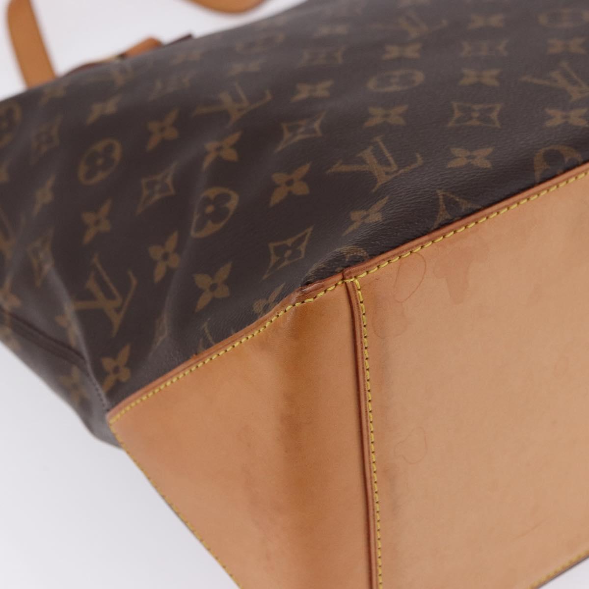 LOUIS VUITTON Monogram Cabas Mezzo Tote Bag M51151 LV Auth am12510A