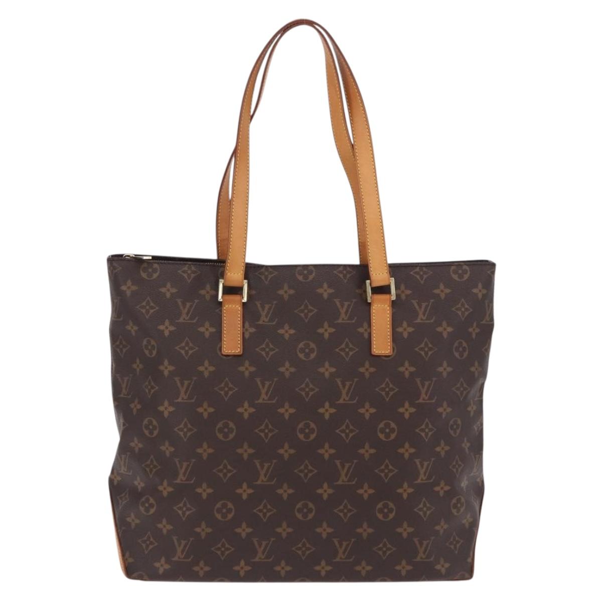 LOUIS VUITTON Monogram Cabas Mezzo Tote Bag M51151 LV Auth am12510A