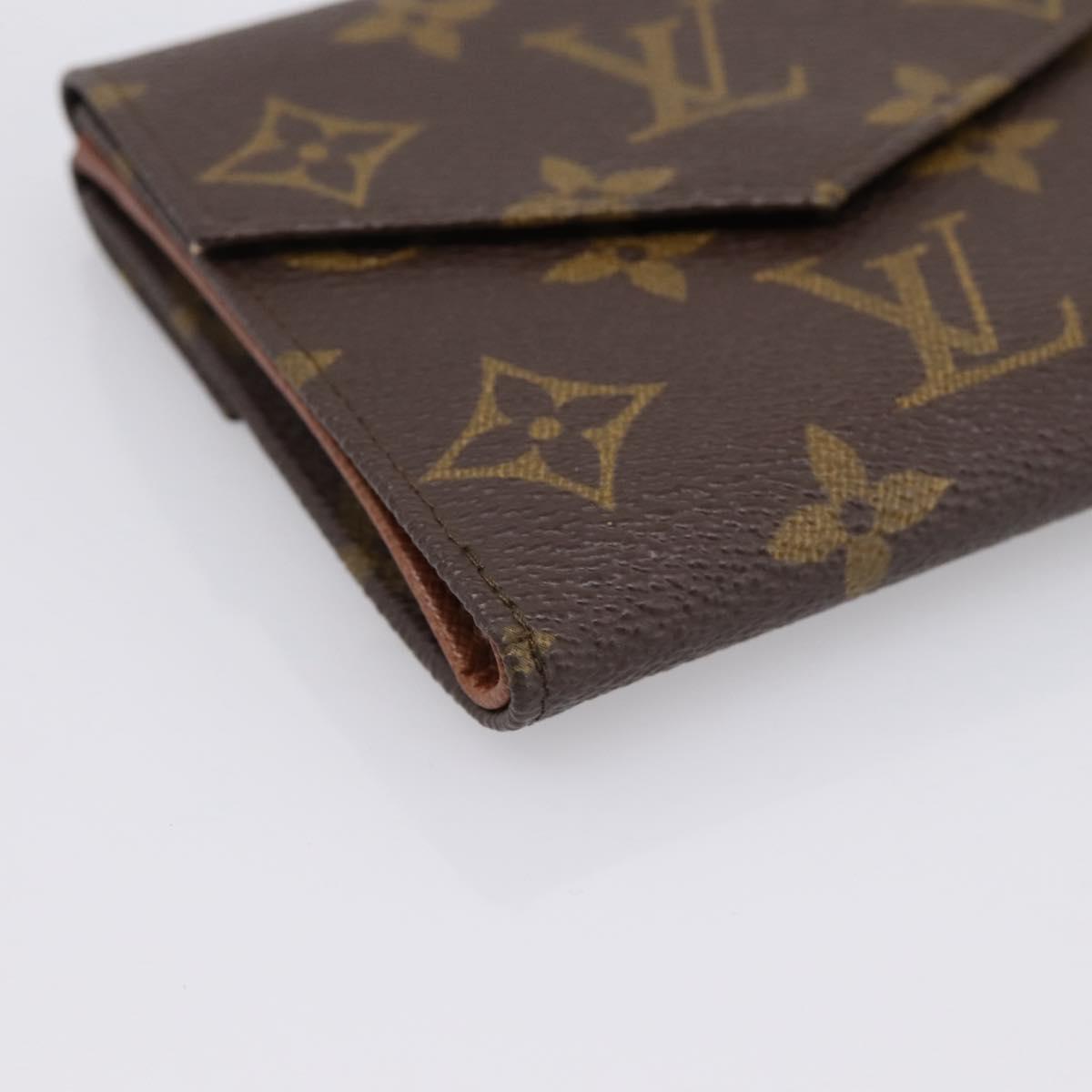 LOUIS VUITTON Porte Monnaie Bier Cartes Crdit Wallet M61660 LV Auth am12514V