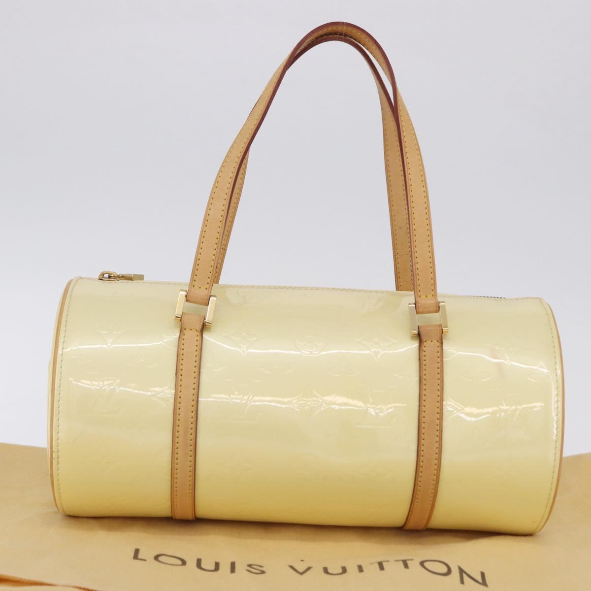 LOUIS VUITTON Monogram Vernis Bedford Hand Bag Perle M91006 LV Auth am12522V