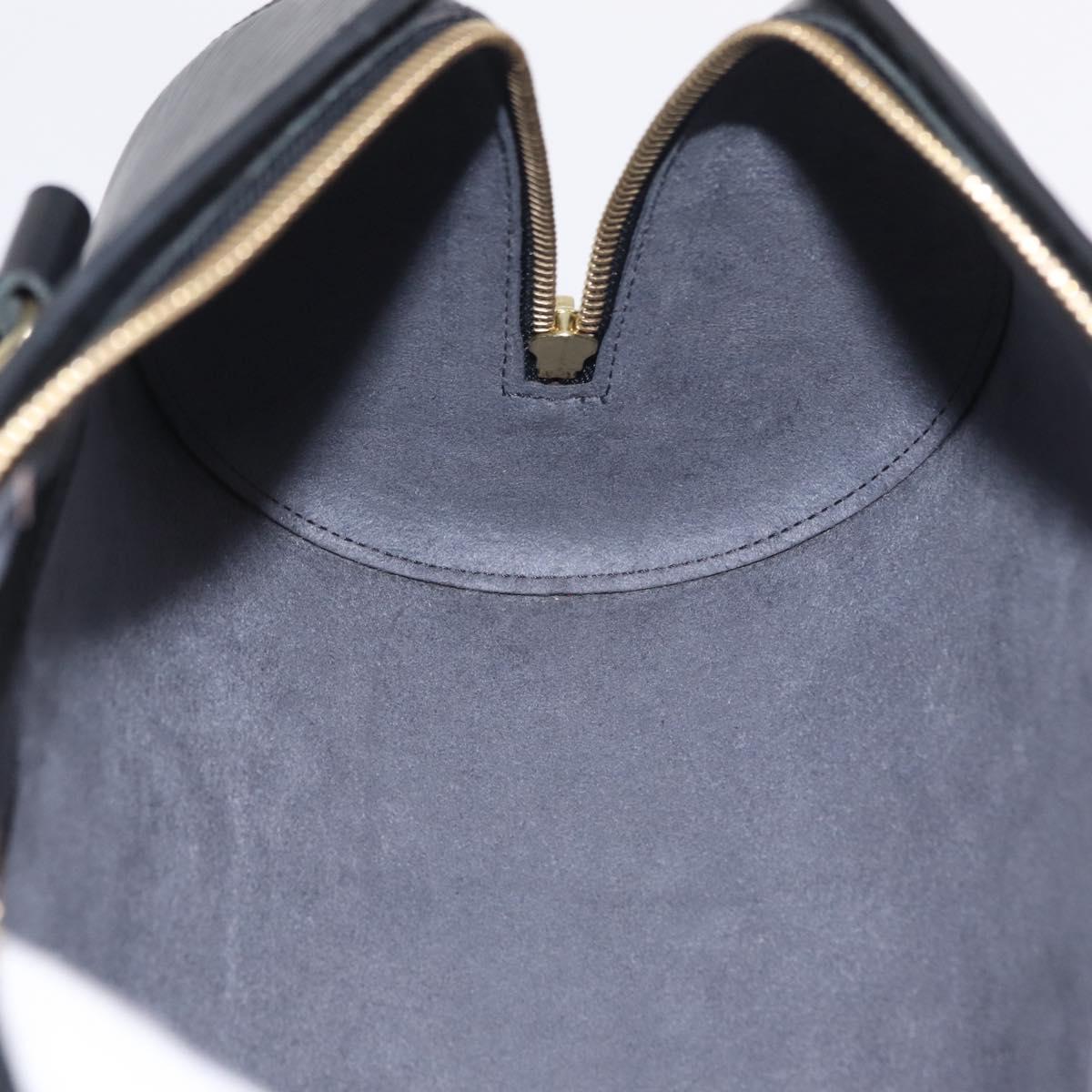 LOUIS VUITTON Epi Soufflot Hand Bag Black M52222 LV Auth am12523V