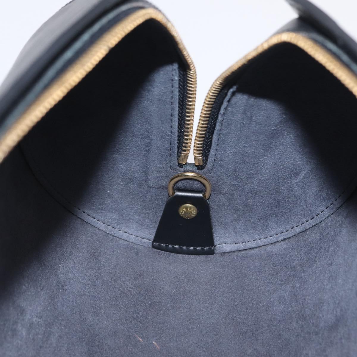 LOUIS VUITTON Epi Soufflot Hand Bag Black M52222 LV Auth am12523V