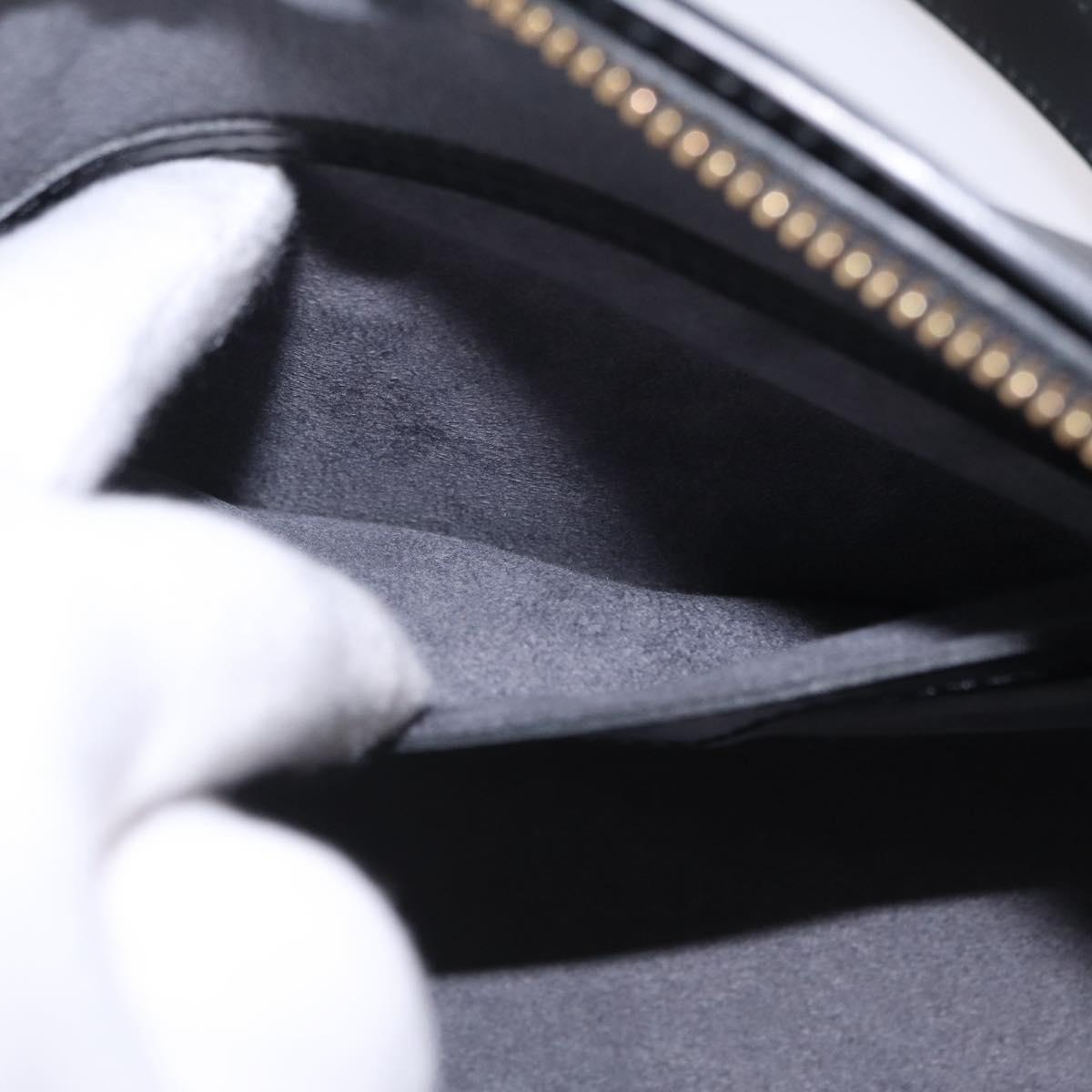 LOUIS VUITTON Epi Soufflot Hand Bag Black M52222 LV Auth am12523V