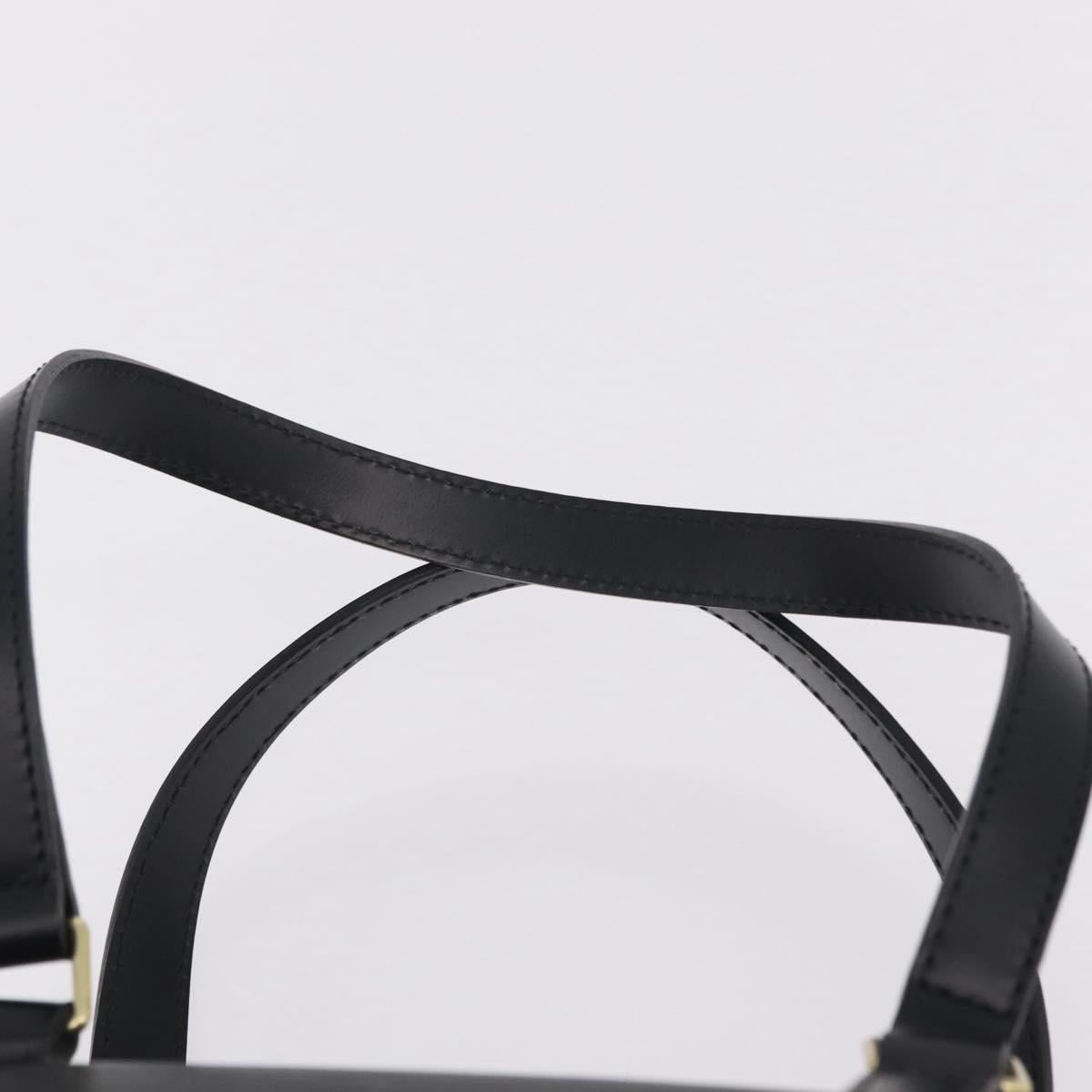 LOUIS VUITTON Epi Soufflot Hand Bag Black M52222 LV Auth am12523V