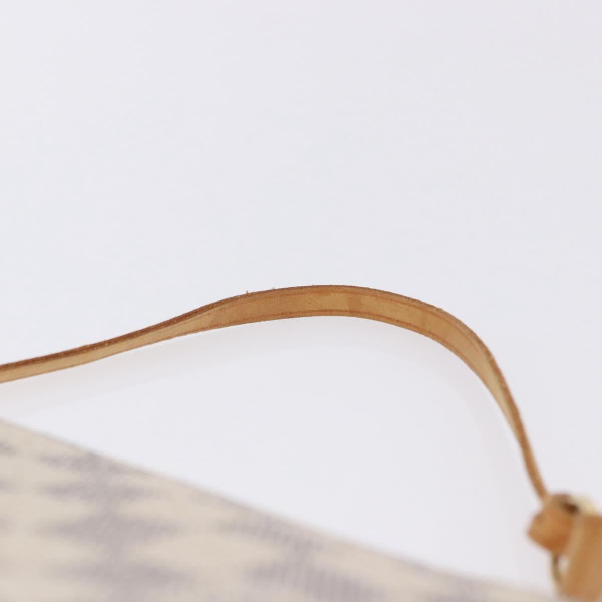 LOUIS VUITTON Damier Azur Pochette Accessoires Pouch N41207 LV Auth am12545A