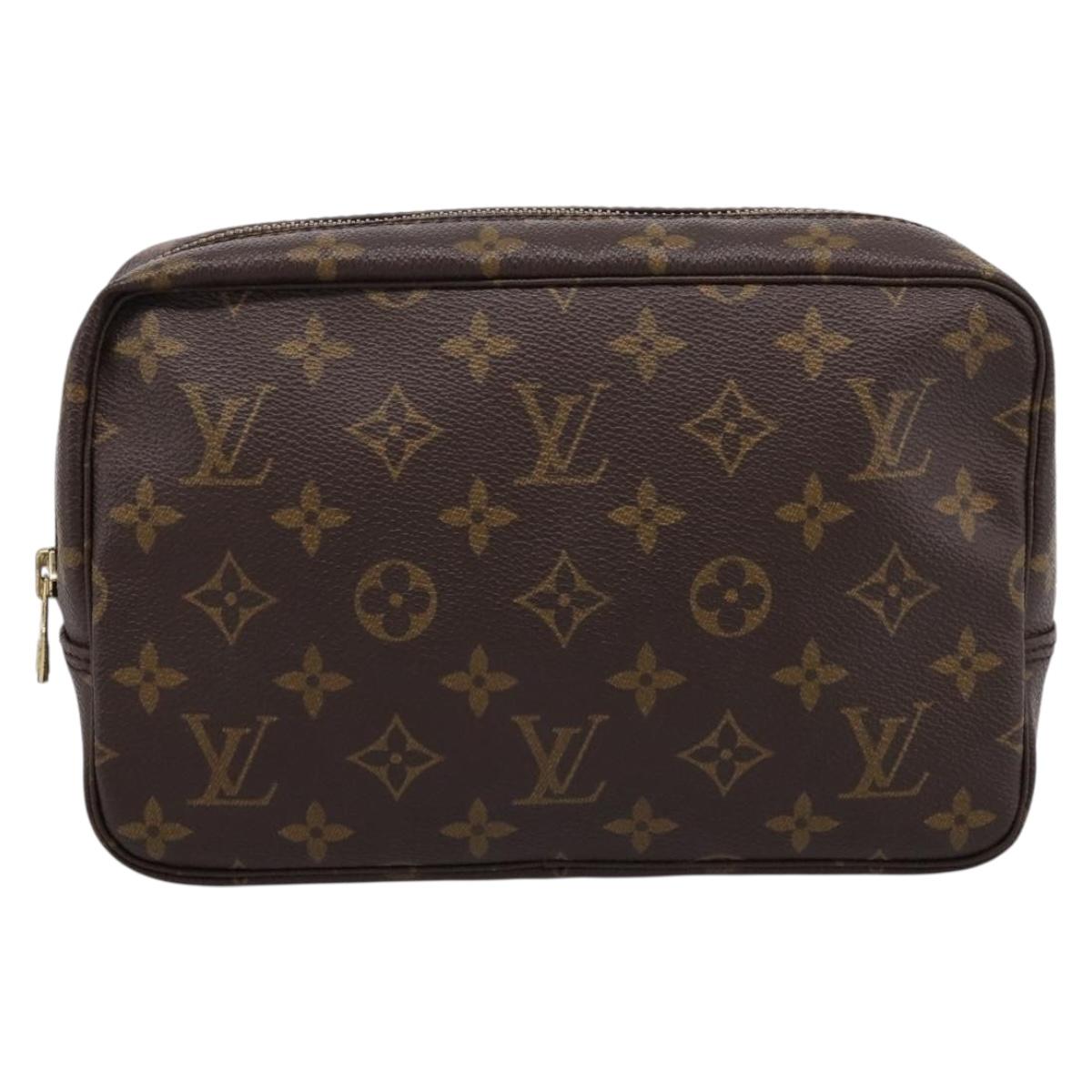 LOUIS VUITTON Monogram Trousse Toilette 23 Clutch Bag M47524 LV Auth am12551V