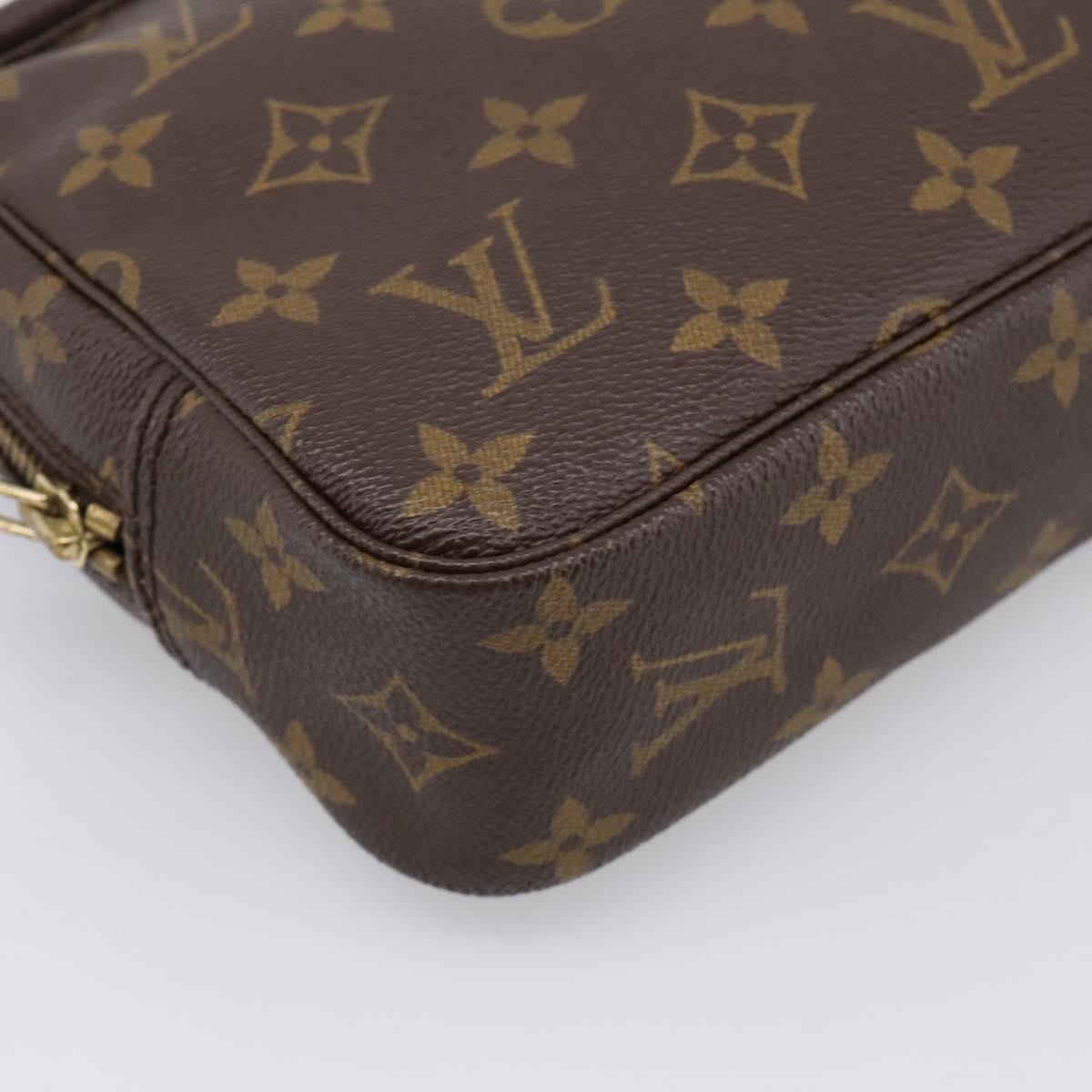 LOUIS VUITTON Monogram Trousse Toilette 23 Clutch Bag M47524 LV Auth am12551V