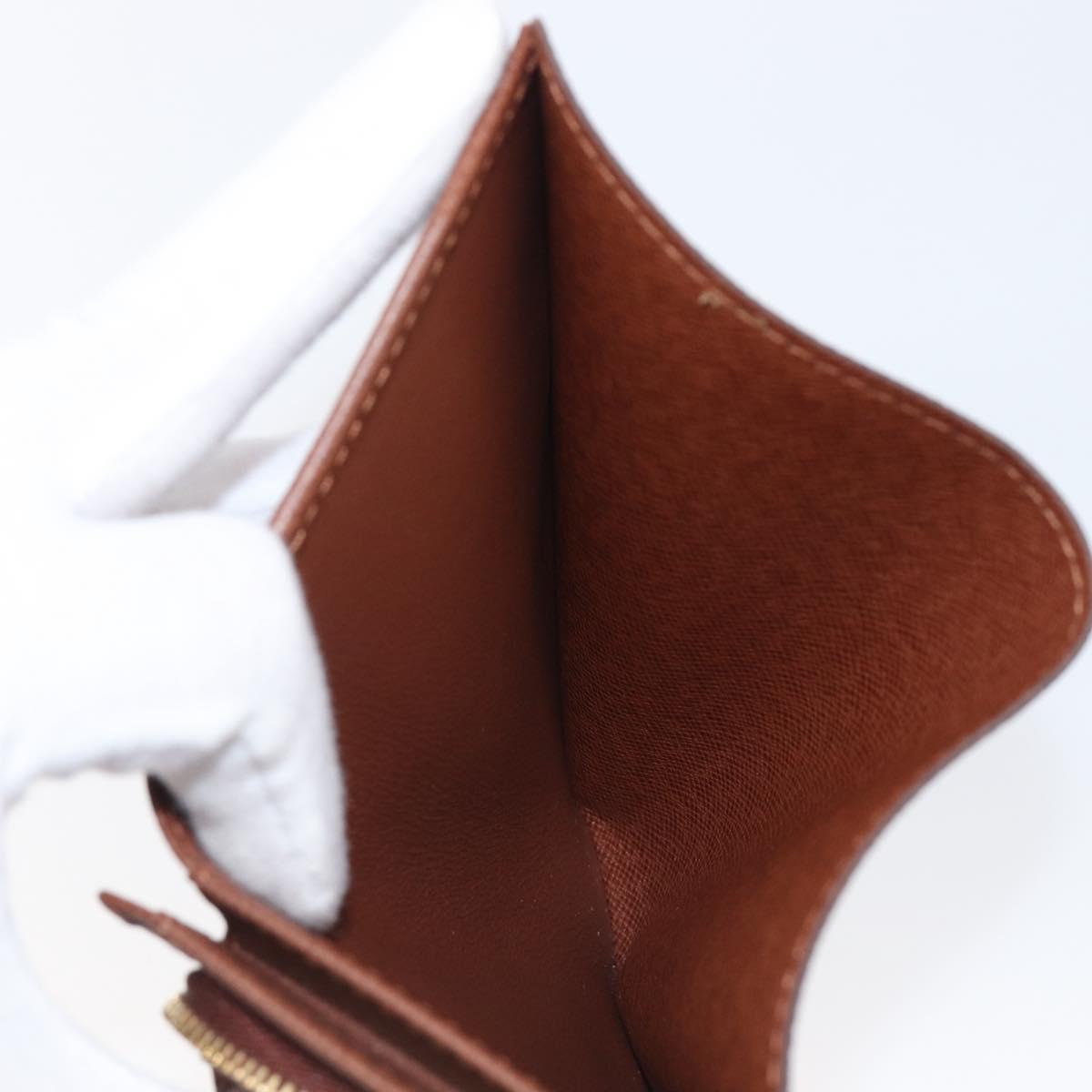LOUIS VUITTON Porte Monnaie Billets Tresor Wallet M61730 LV Auth am12559V