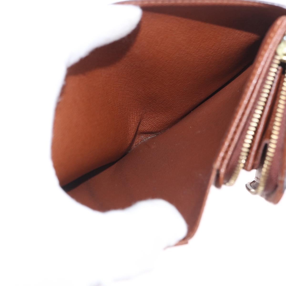 LOUIS VUITTON Porte Monnaie Billets Tresor Wallet M61730 LV Auth am12591V
