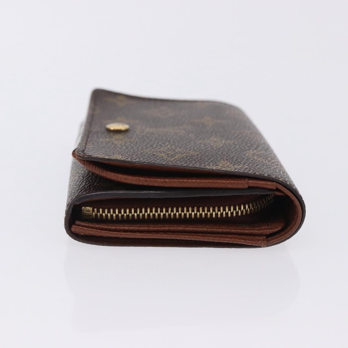 LOUIS VUITTON Porte Monnaie Billets Tresor Wallet M61730 LV Auth am12591V