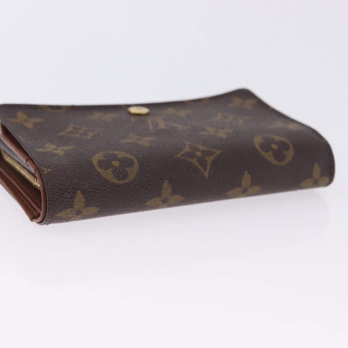 LOUIS VUITTON Porte Monnaie Billets Tresor Wallet M61730 LV Auth am12591V