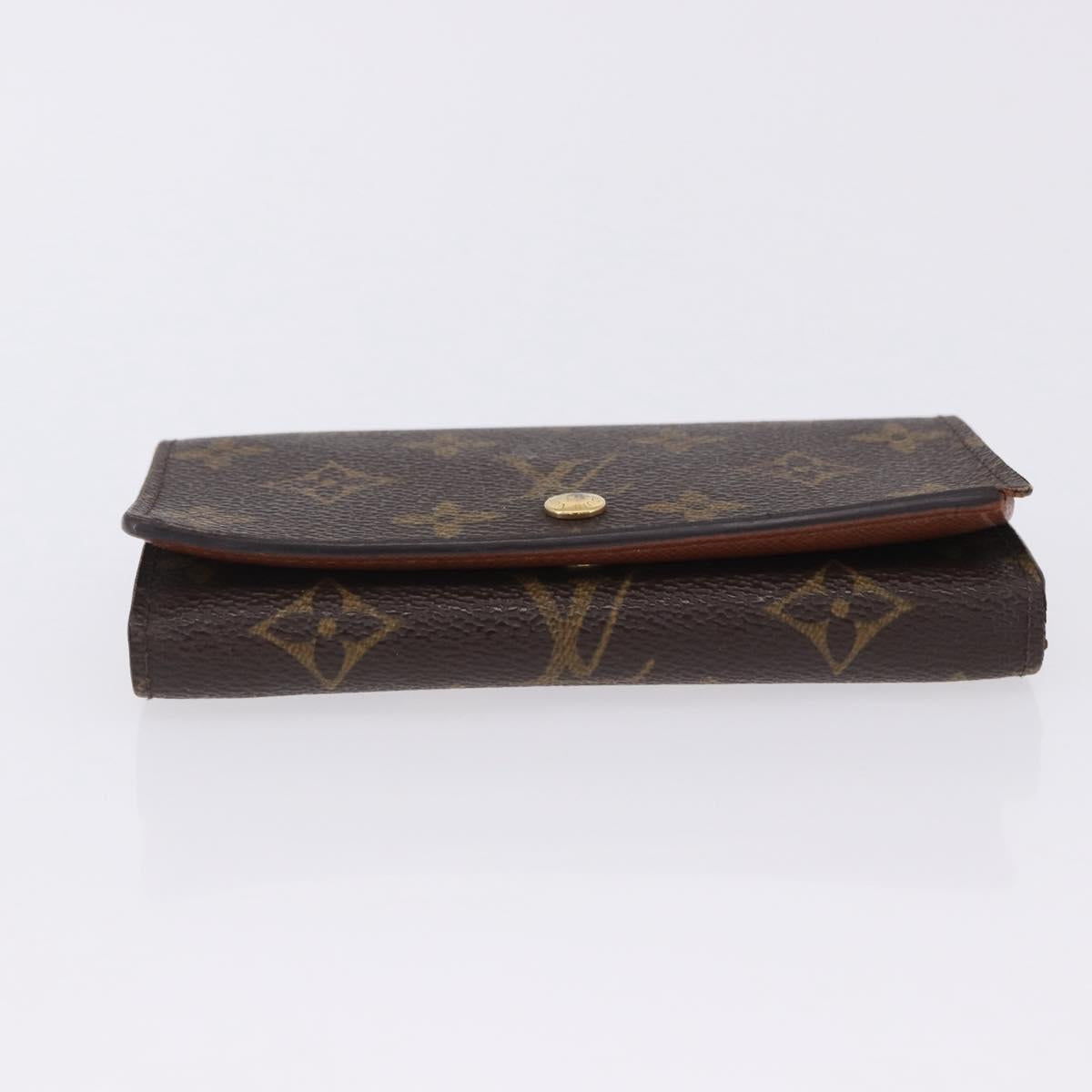 LOUIS VUITTON Porte Monnaie Billets Tresor Wallet M61730 LV Auth am12591V