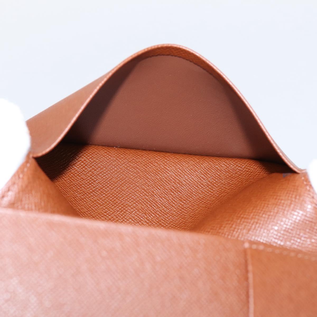 LOUIS VUITTON Couvel Tulle Passopole Passport Case M60180 LV Auth am12767V
