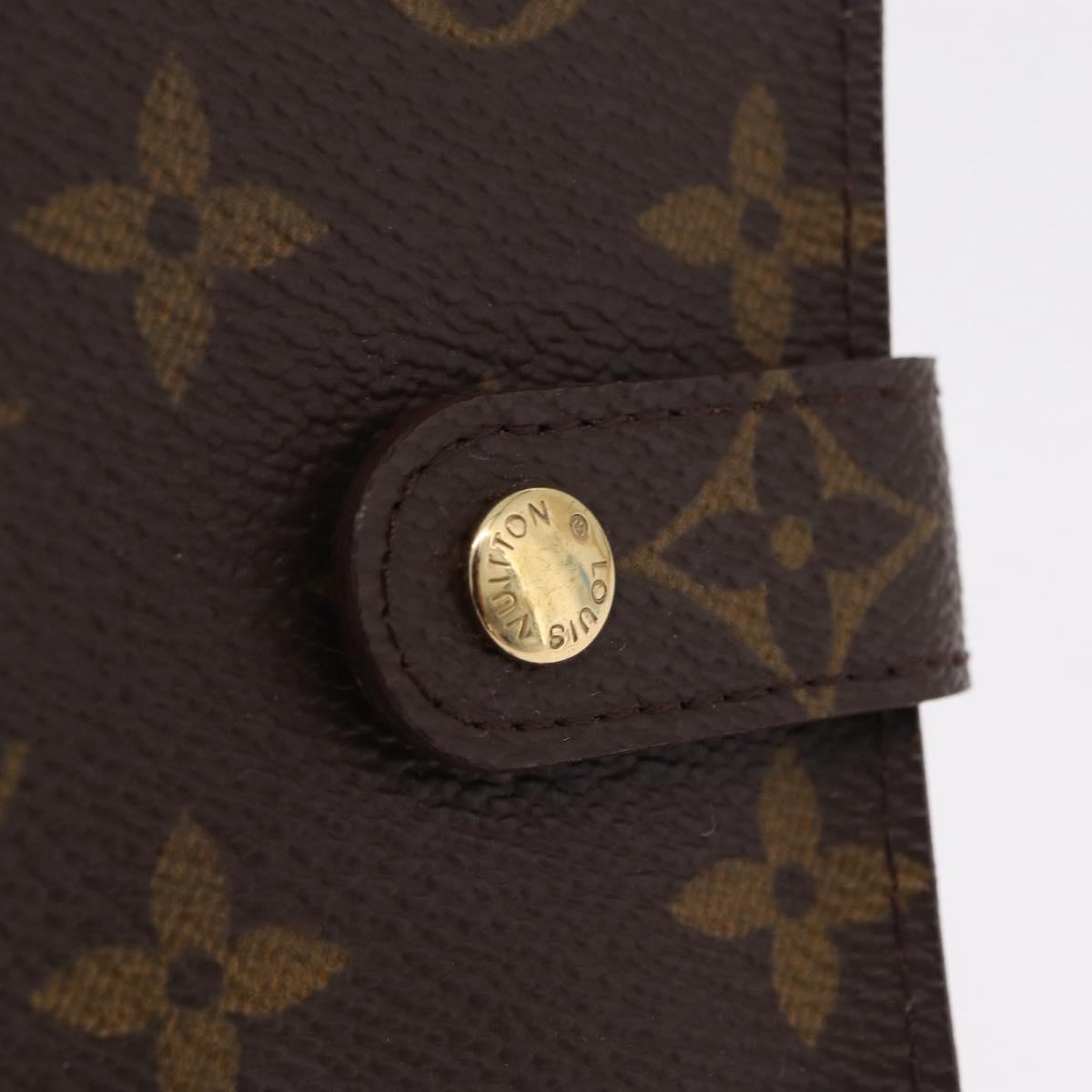 LOUIS VUITTON Monogram Compact Zip Wallet M61667 LV Auth am12792A