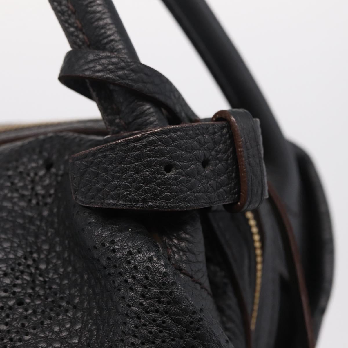 LOUIS VUITTON Mahina Galatea PM Shoulder Bag Leather Black M93814 Auth am12810V