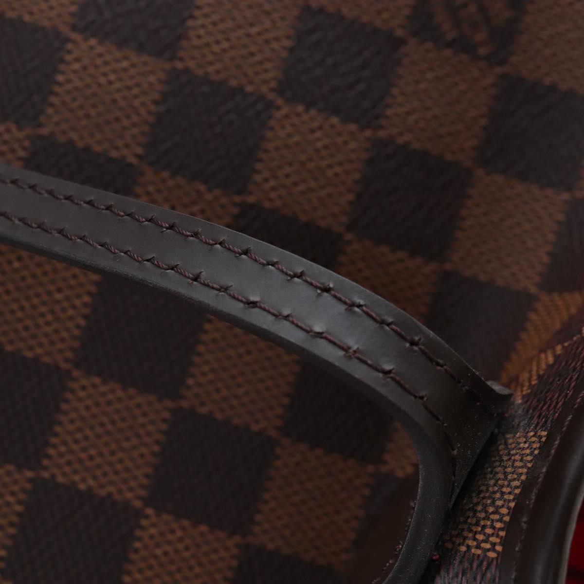 LOUIS VUITTON Damier Ebene Neverfull MM Tote Bag N51105 LV Auth am12828SAM