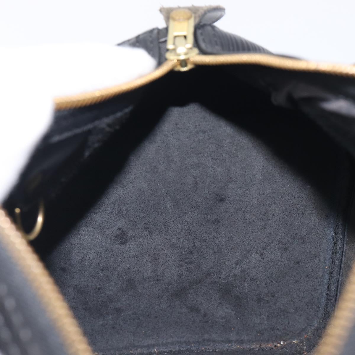 LOUIS VUITTON Epi Speedy 25 Hand Bag Black M59042 LV Auth am12893V