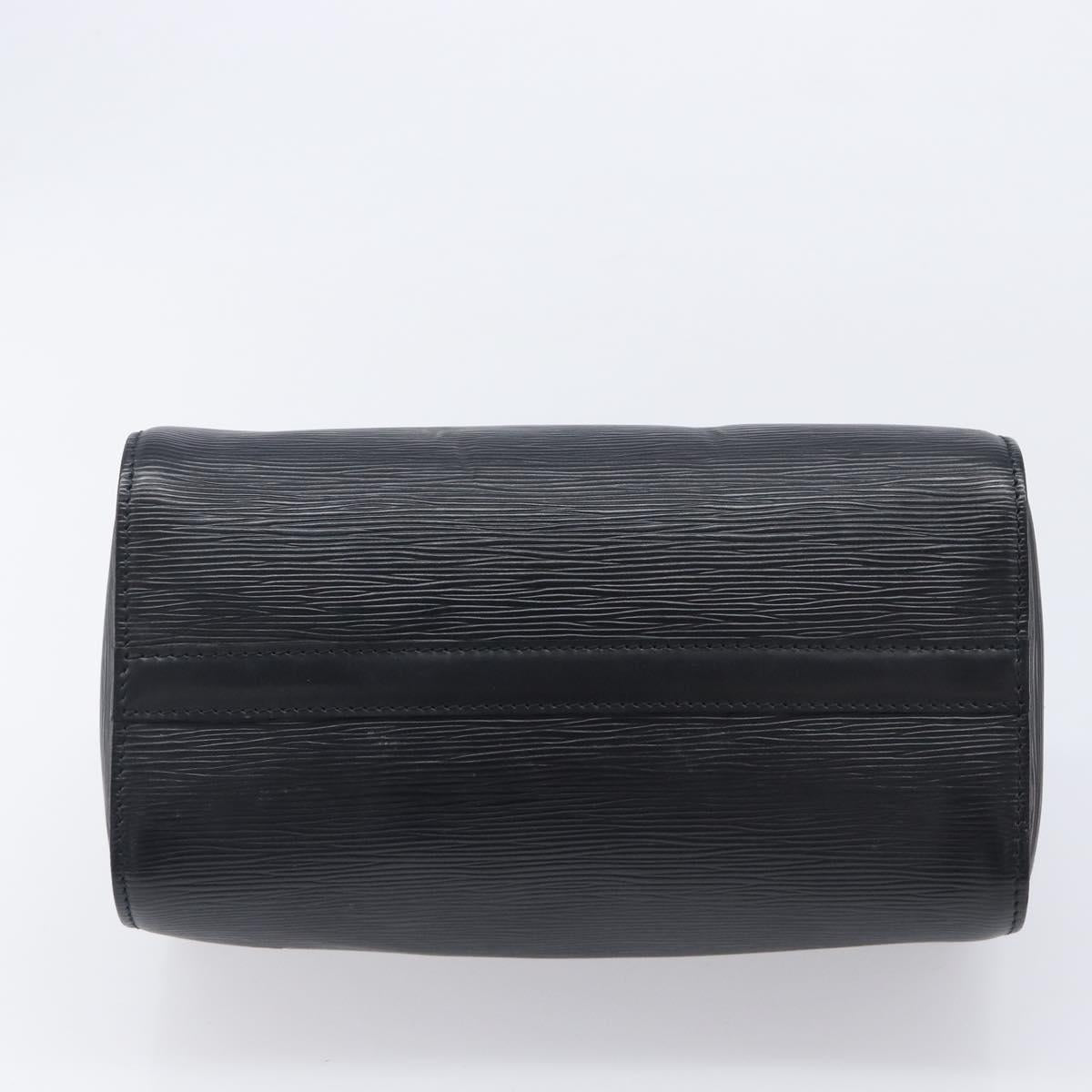 LOUIS VUITTON Epi Speedy 25 Hand Bag Black M59042 LV Auth am12893V