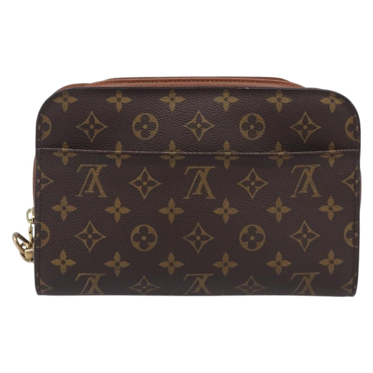 LOUIS VUITTON Monogram Orsay Clutch Bag M51790 LV Auth am12926A