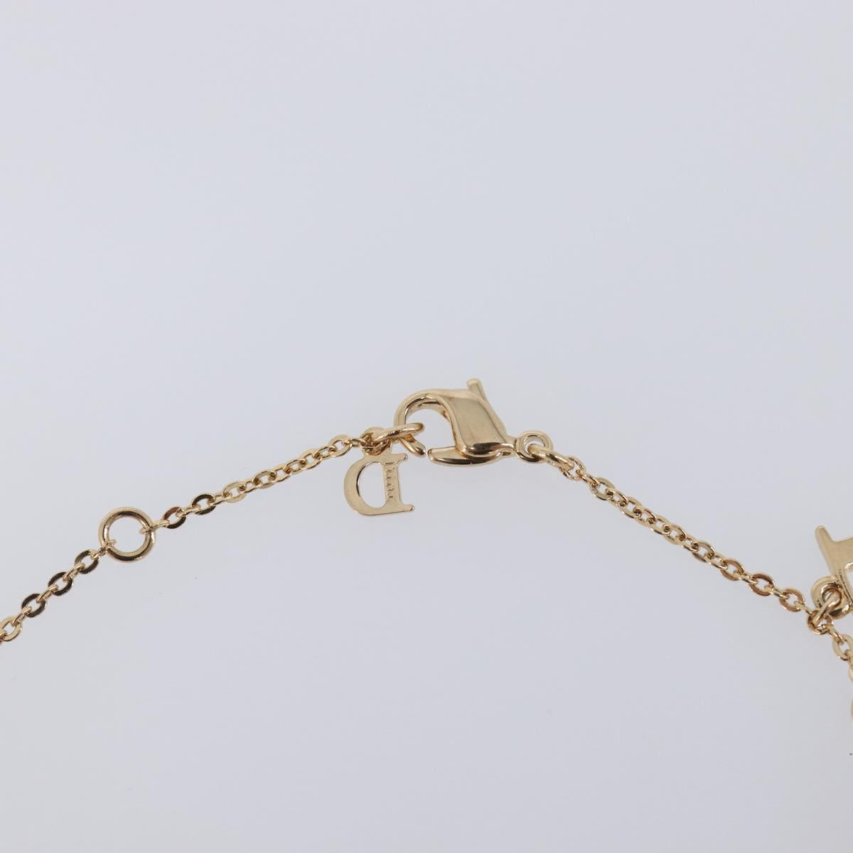 Christian Dior Triple Bracelet metal Gold Auth am12932M