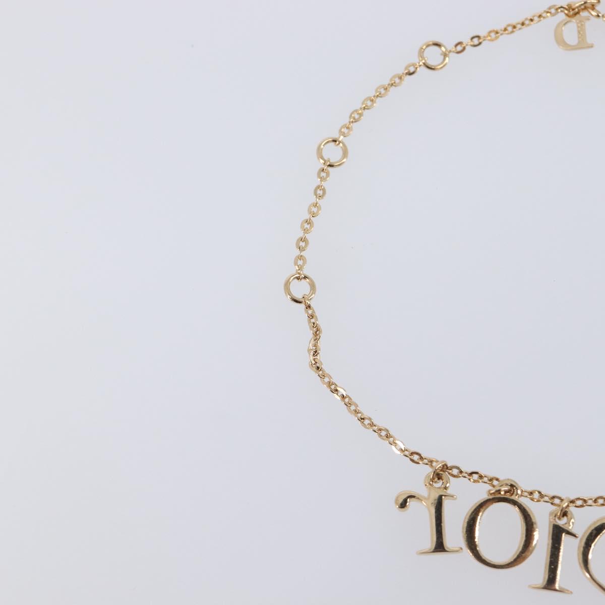 Christian Dior Triple Bracelet metal Gold Auth am12932M