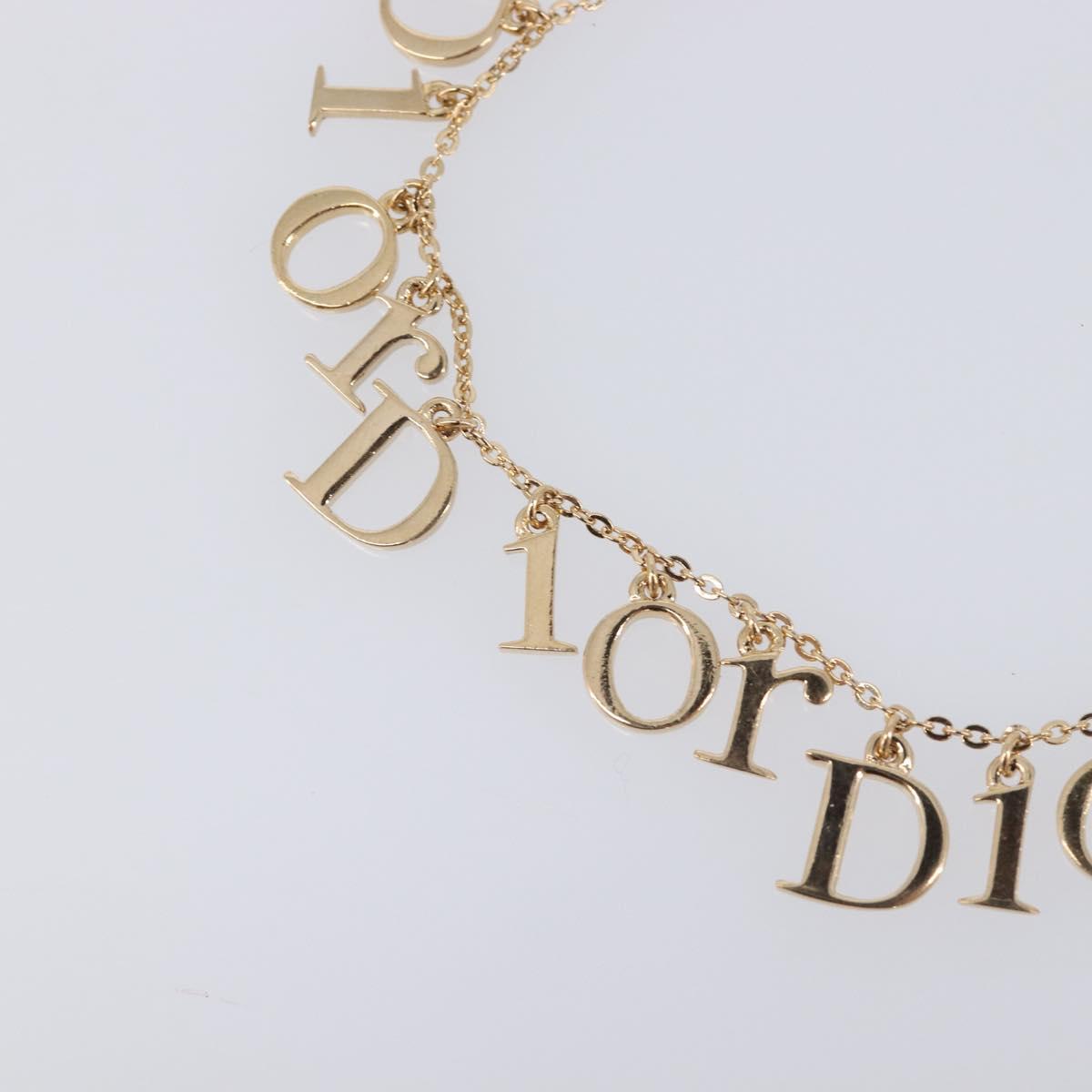 Christian Dior Triple Bracelet metal Gold Auth am12932M
