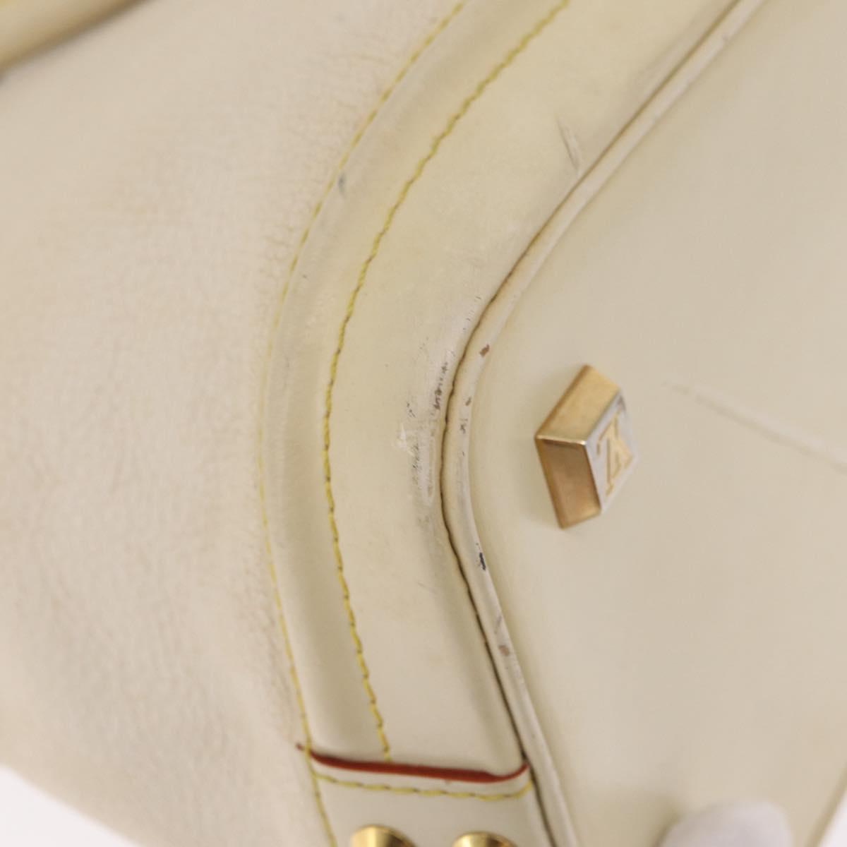 LOUIS VUITTON Suhari Rock It PM Hand Bag White M91887 LV Auth am12951