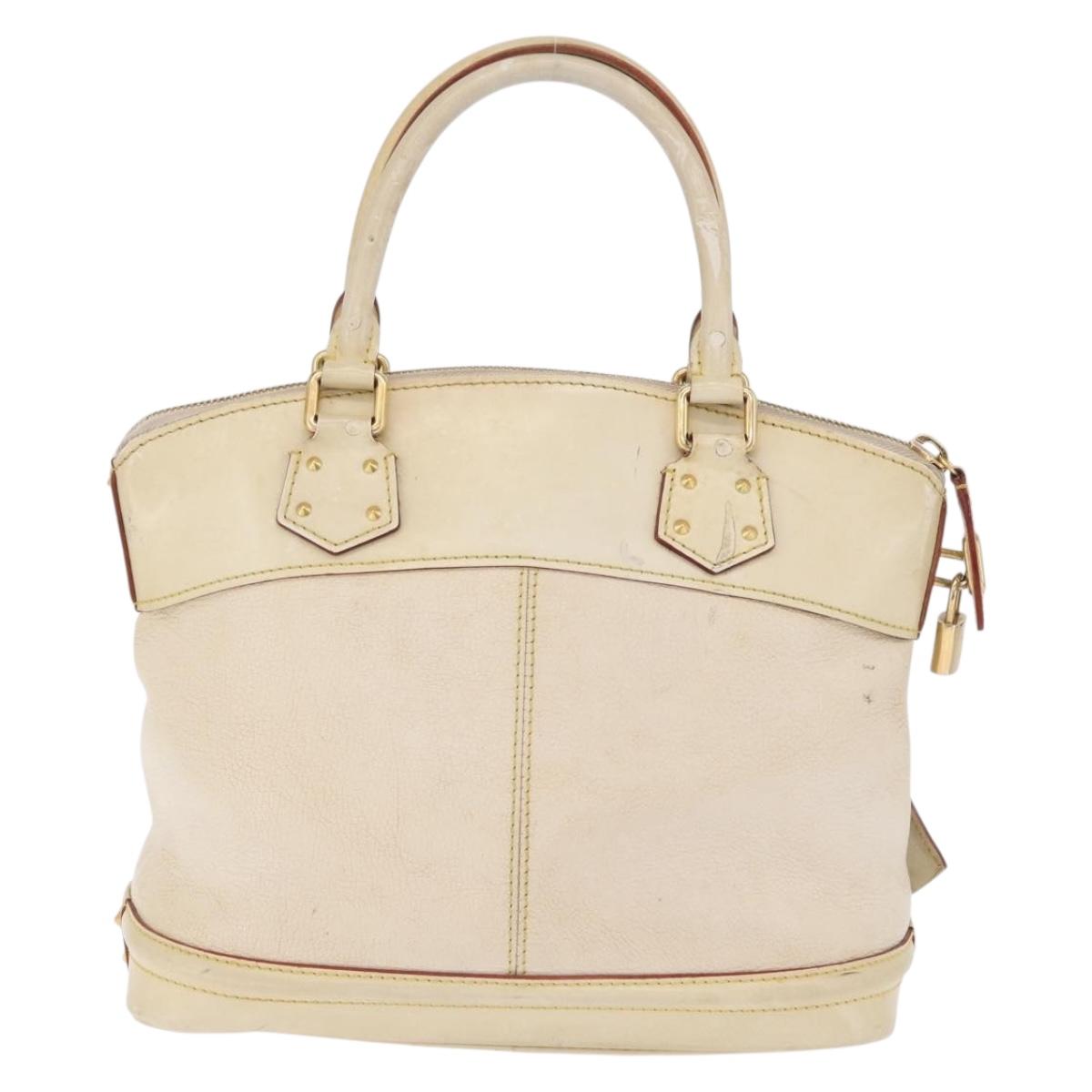 LOUIS VUITTON Suhari Rock It PM Hand Bag White M91887 LV Auth am12951