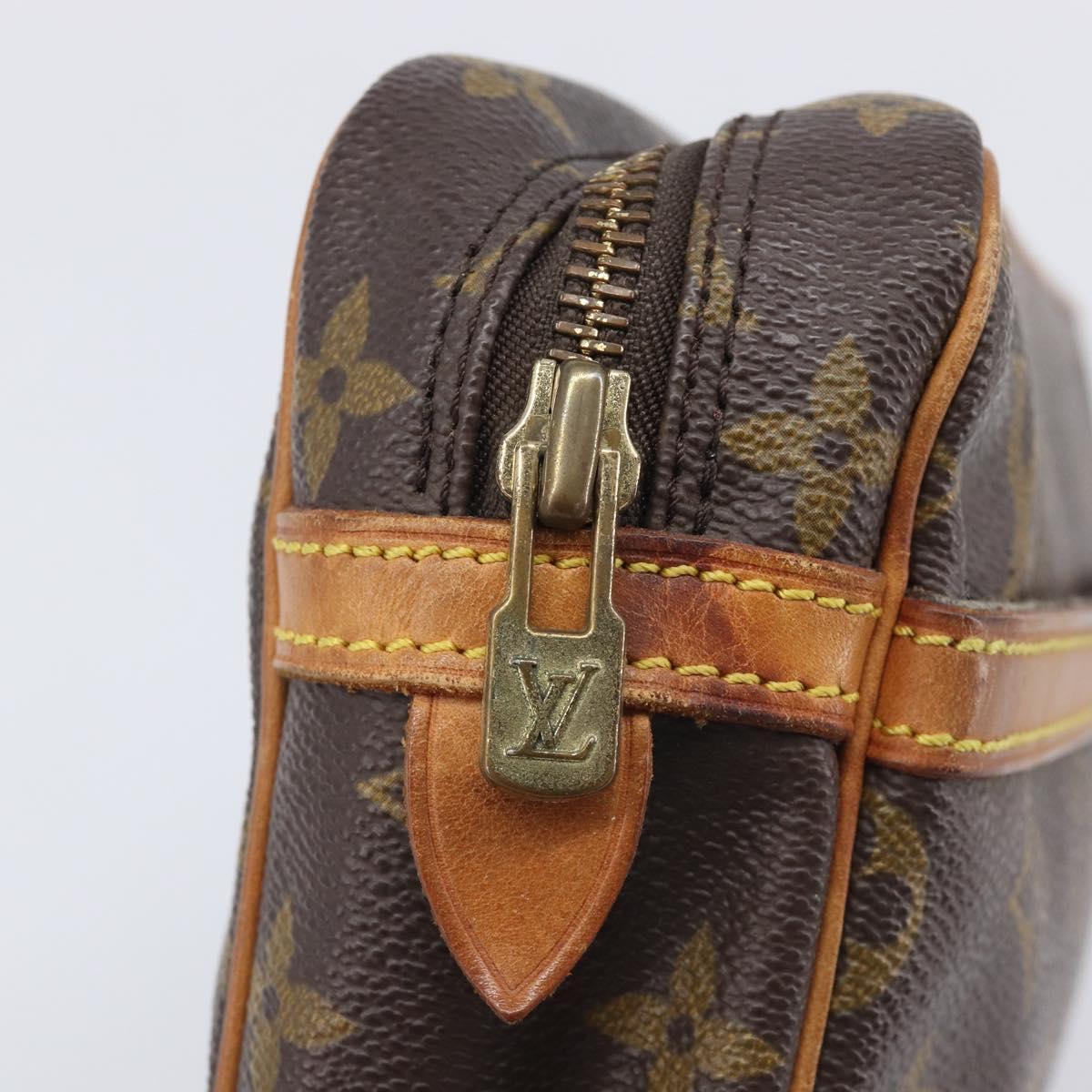 LOUIS VUITTON Monogram Compiegne 23 Clutch Bag M51847 LV Auth am12954A