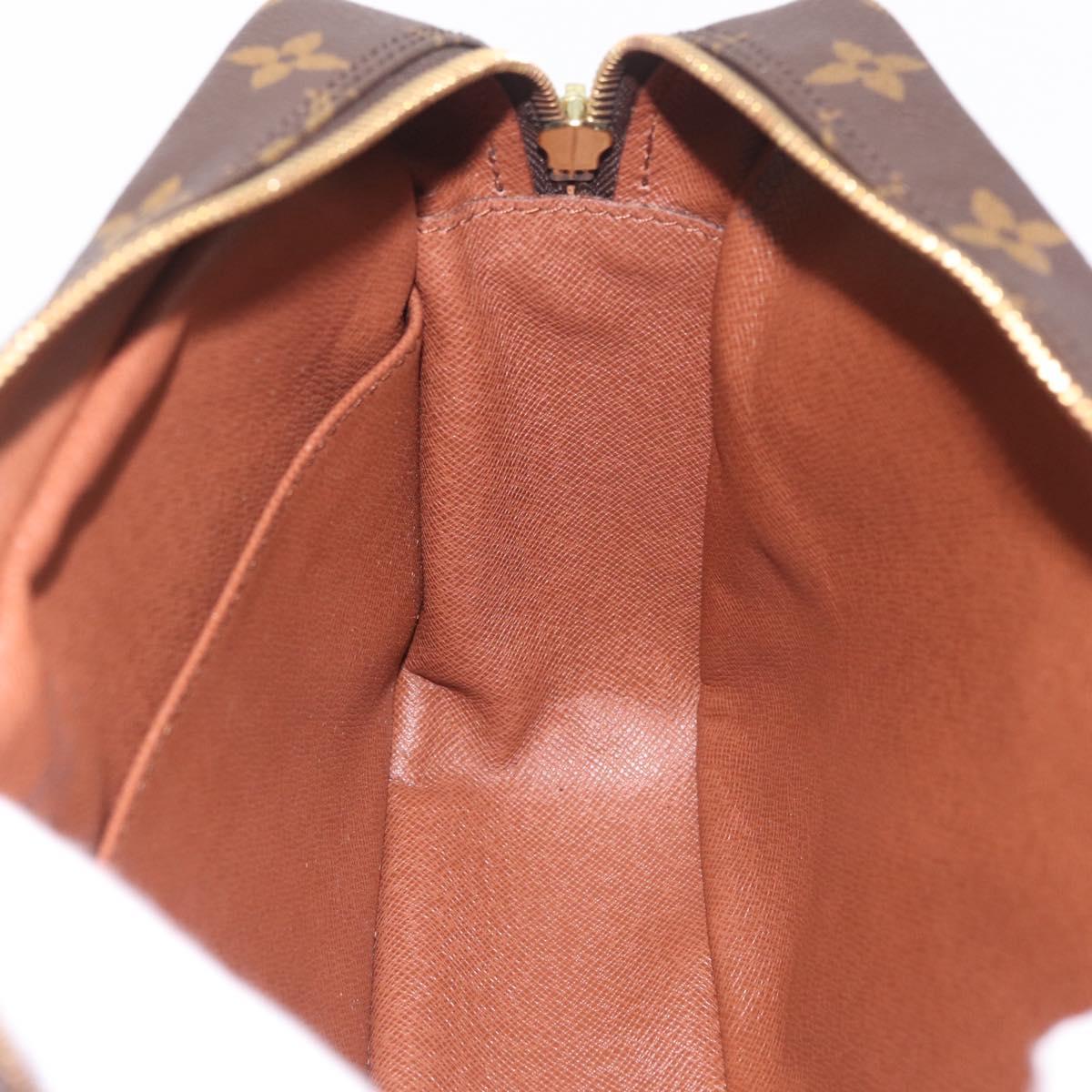 LOUIS VUITTON Monogram Compiegne 28 Clutch Bag M51845 LV Auth am12970A