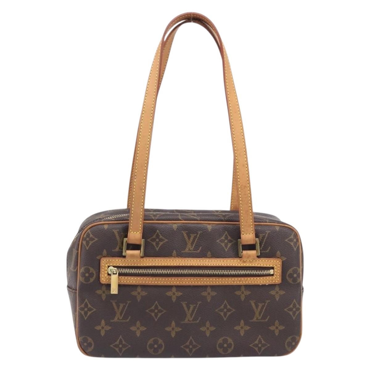 LOUIS VUITTON Monogram Cite MM Hand Bag M51182 LV Auth am12973V